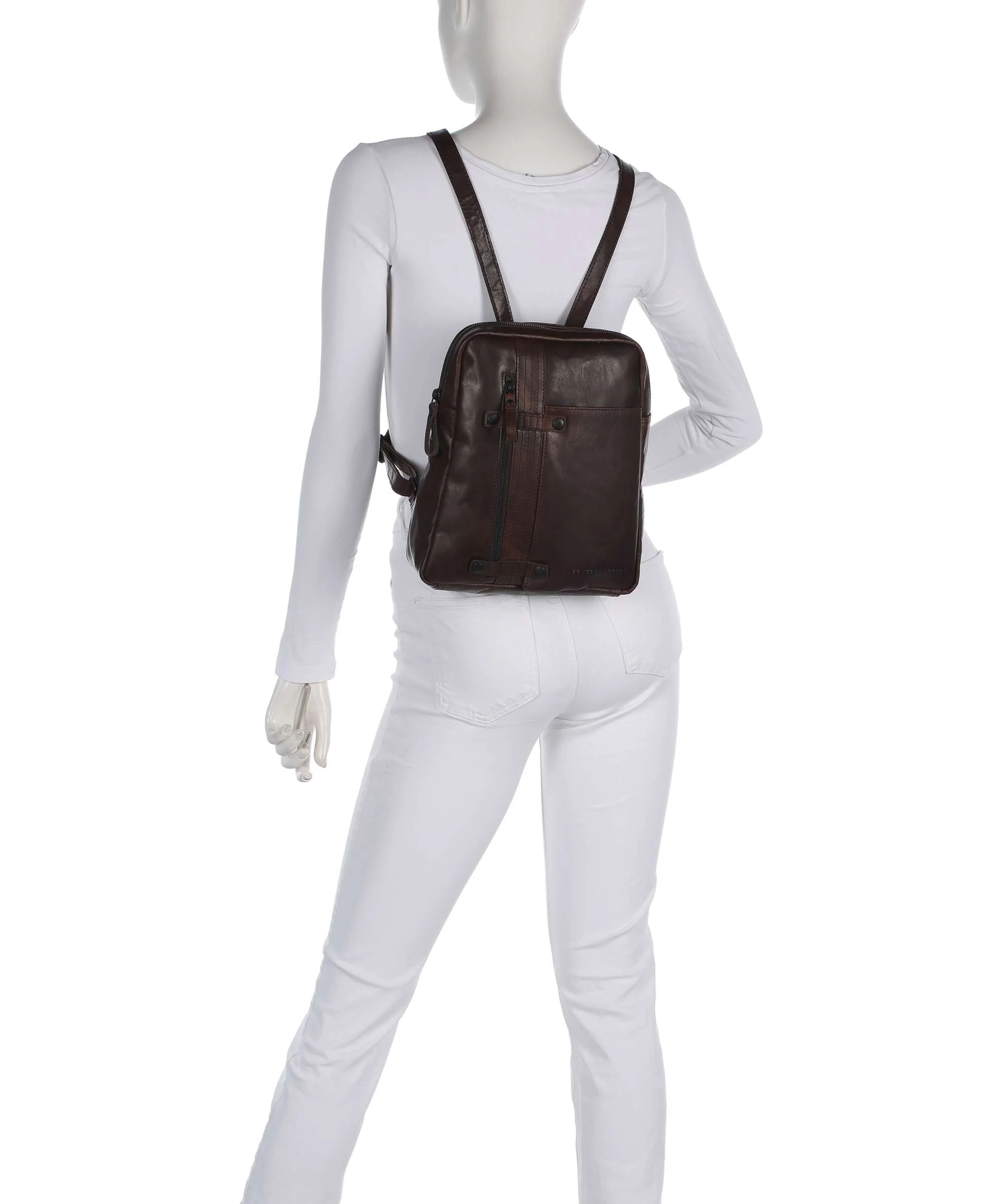 Spikes & Sparrow Bronco Roxy Backpack dark brown - Image 3