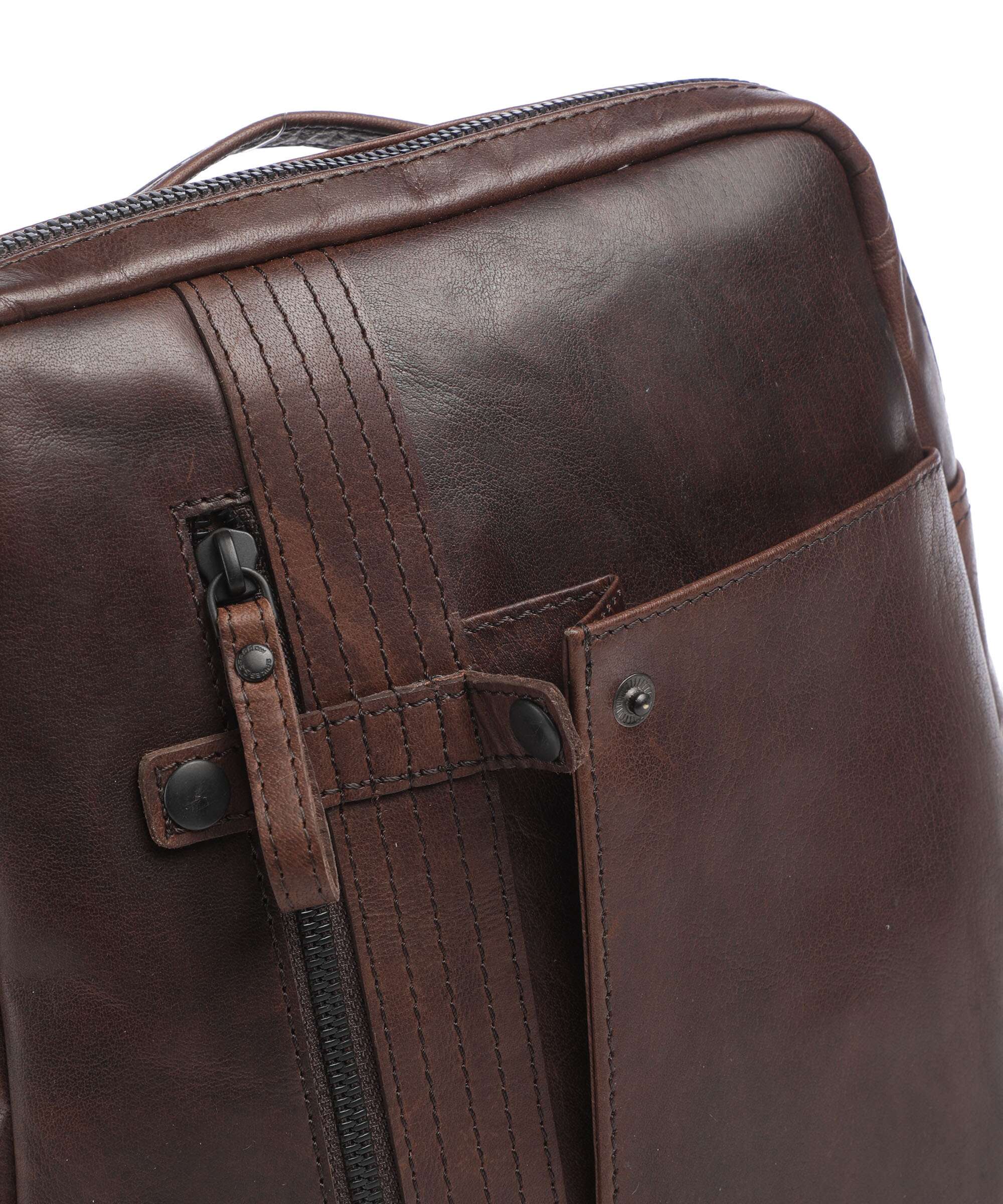Spikes & Sparrow Bronco Roxy Backpack dark brown - Image 4