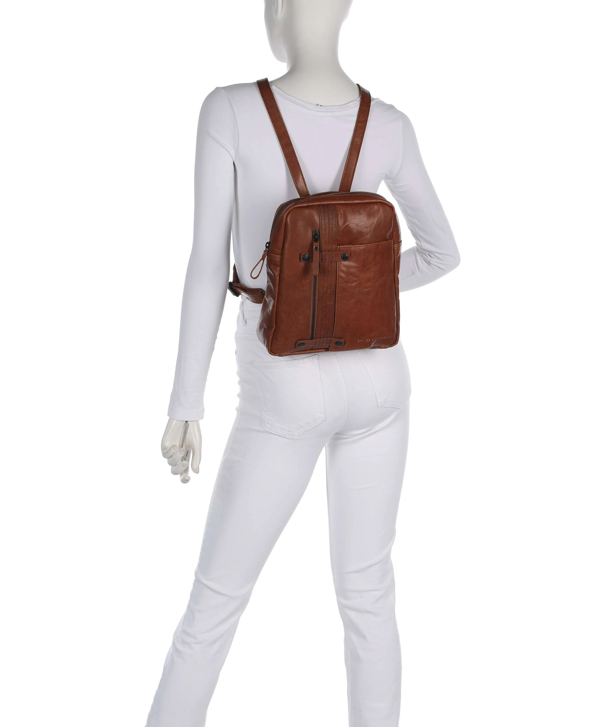 Spikes & Sparrow Bronco Roxy Backpack brandy - Image 3