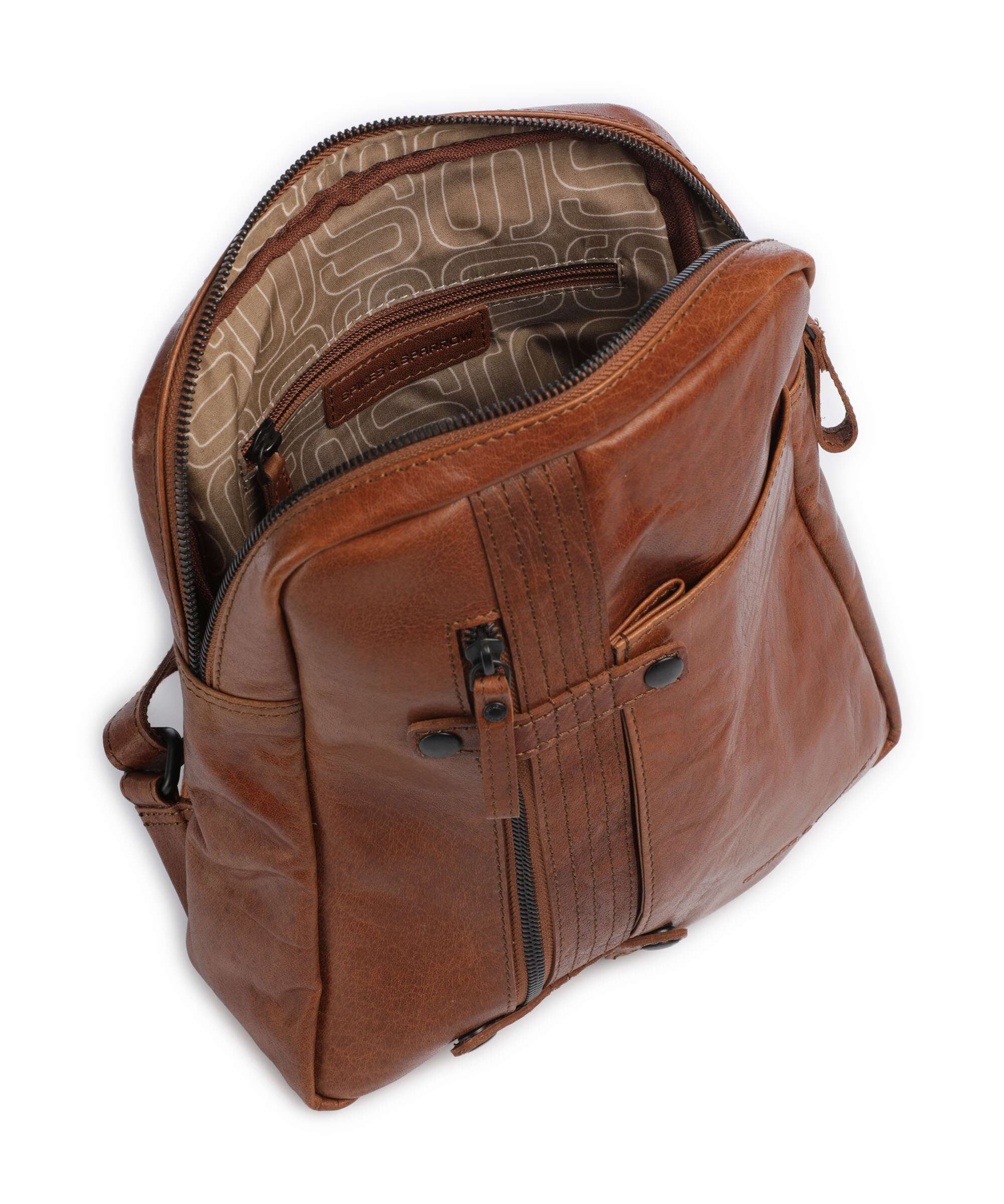 Spikes & Sparrow Bronco Roxy Backpack brandy - Image 5