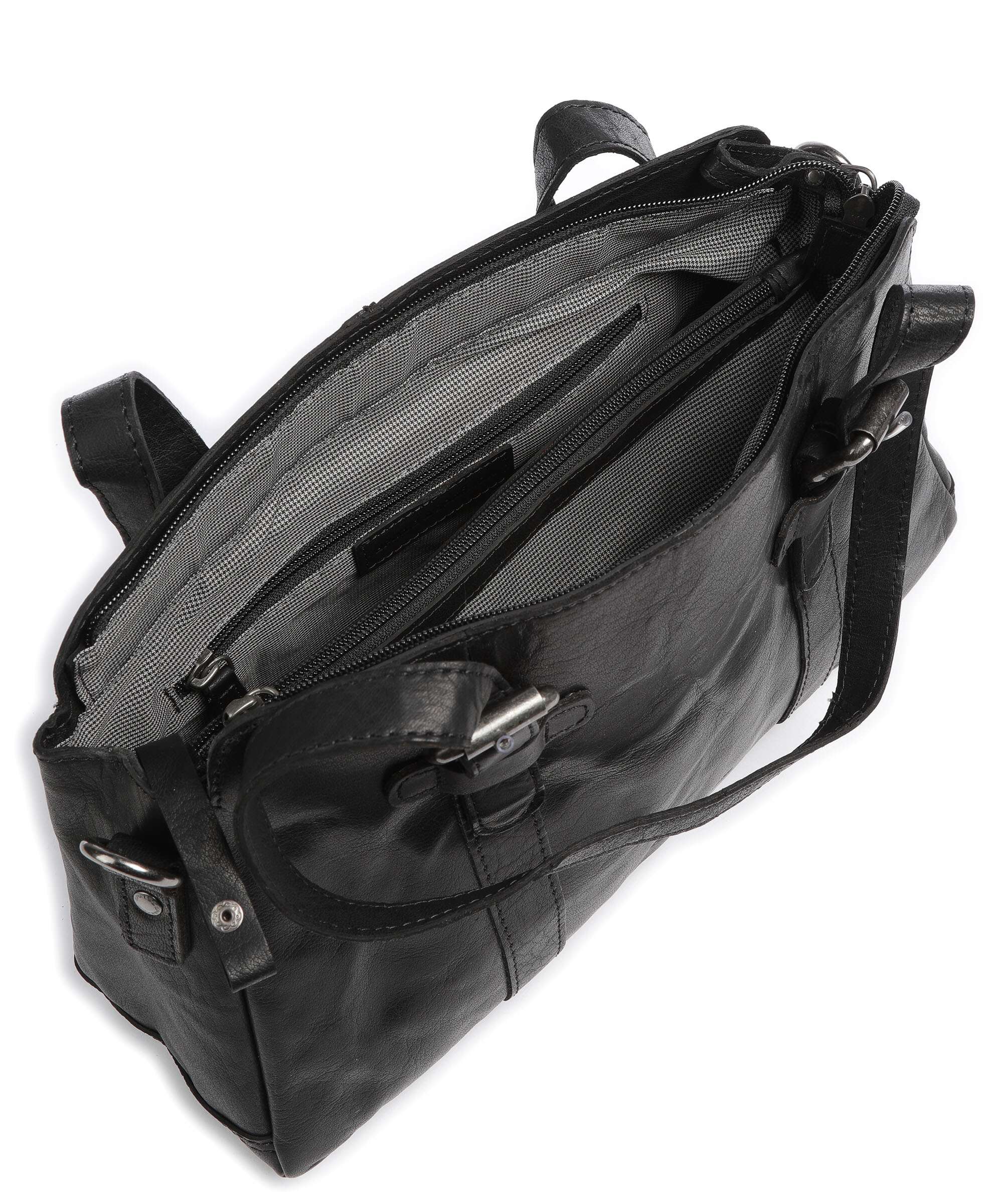 Spikes & Sparrow Bronco Shoulder bag black - Image 6