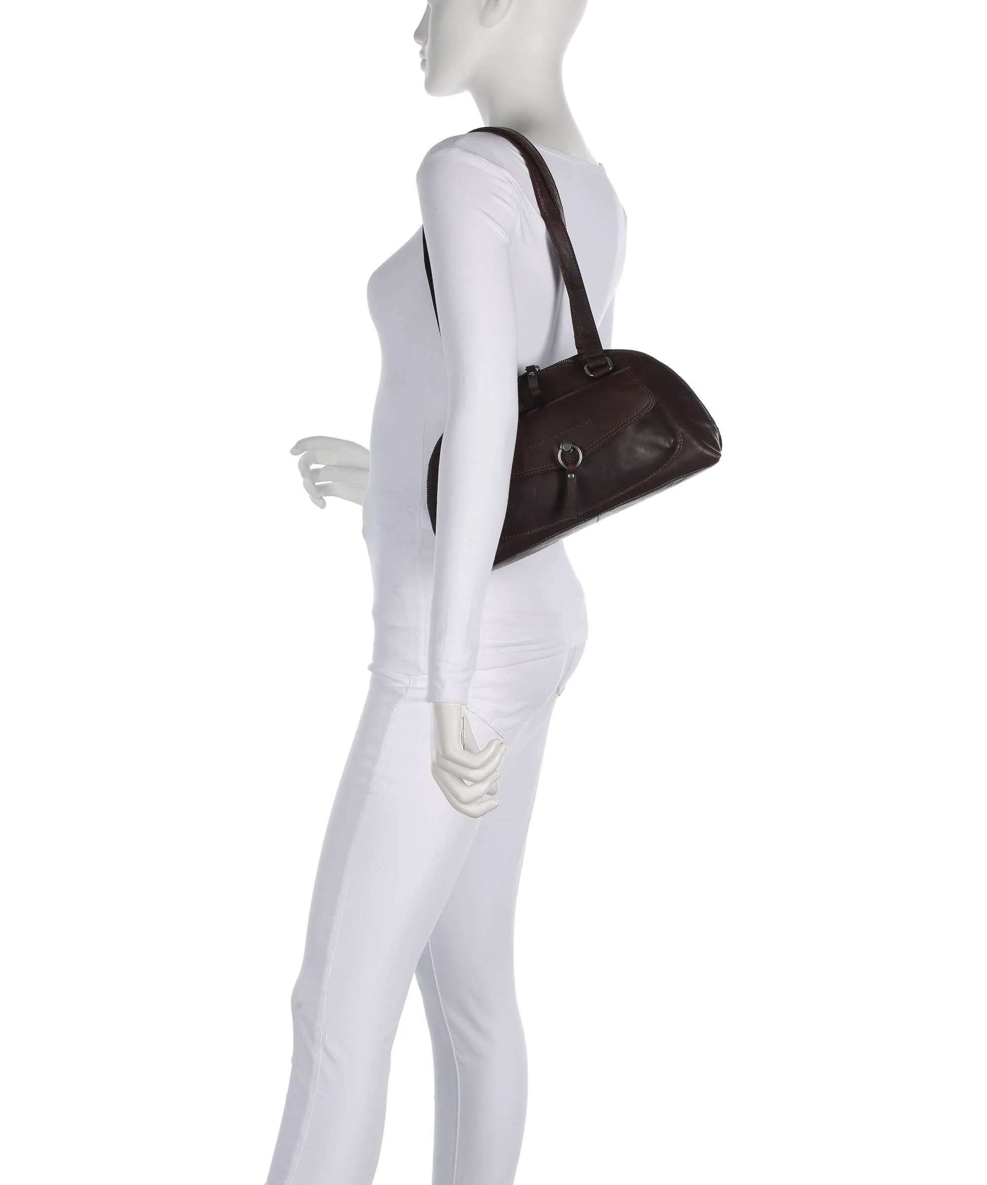 Spikes & Sparrow Bronco Thyrza Shoulder bag dark brown - Image 3