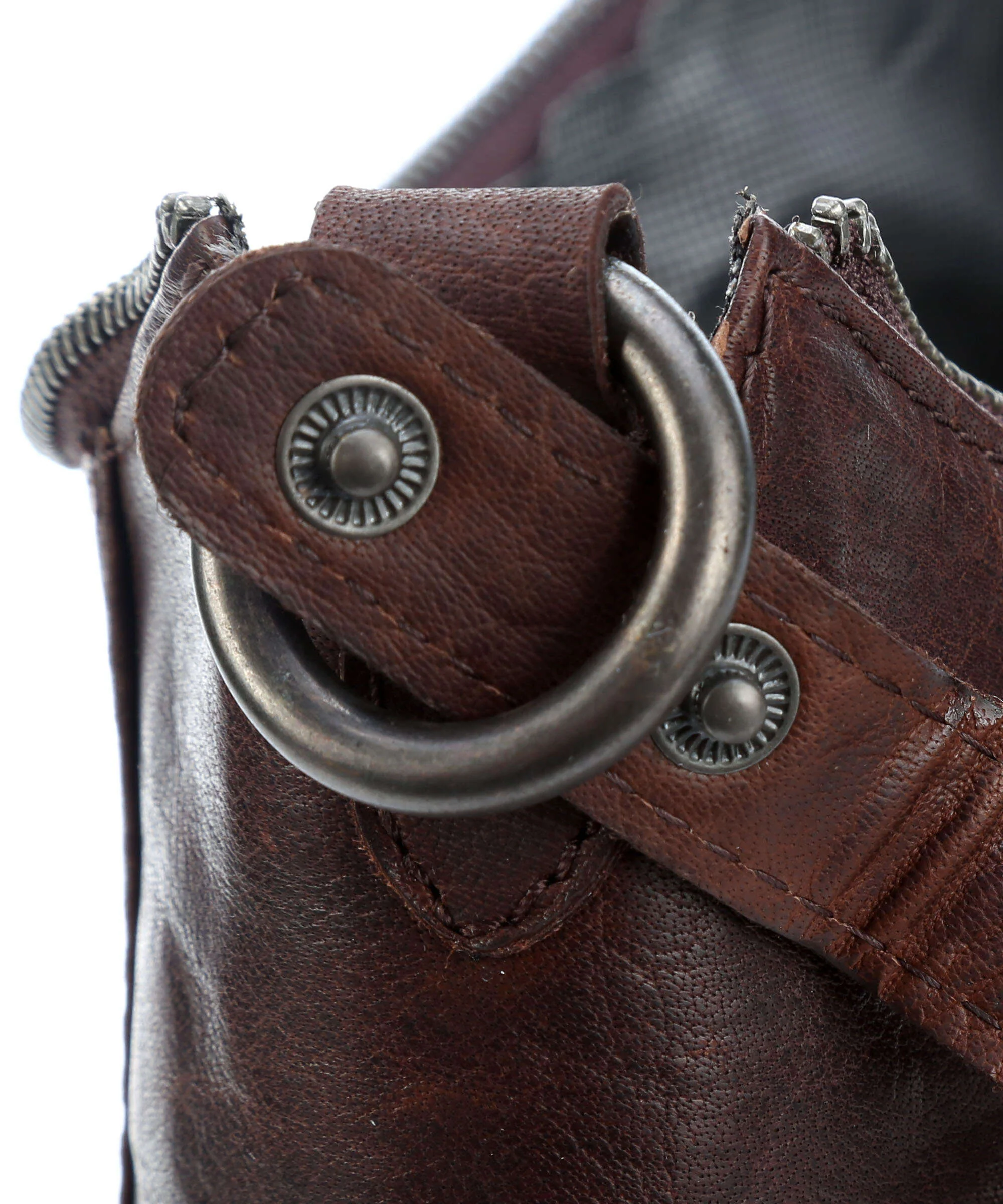 Spikes & Sparrow Bronco Toronto Hobo bag dark brown - Image 4