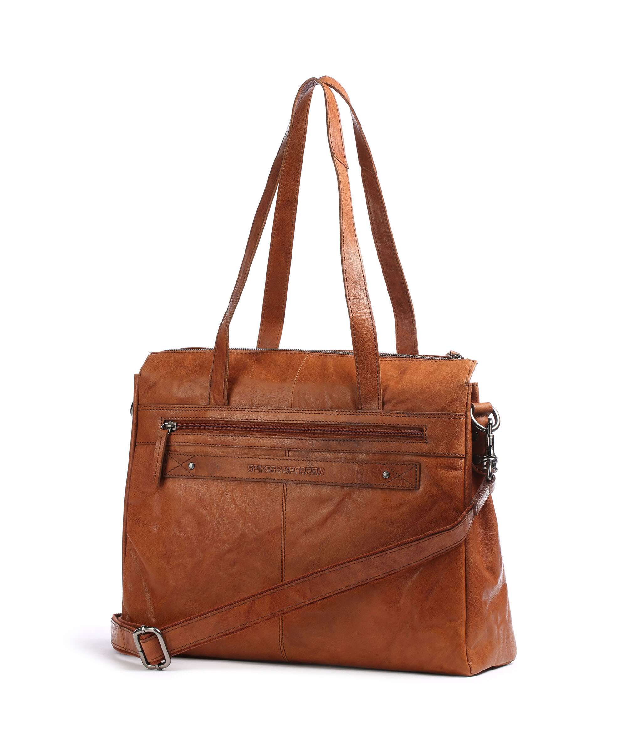 Spikes & Sparrow Bronco Tote bag brandy - Image 2