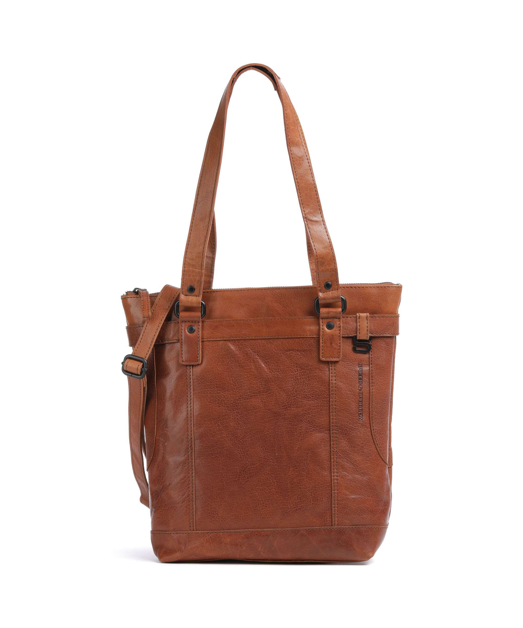 Spikes & Sparrow Bronco Tote bag cognac