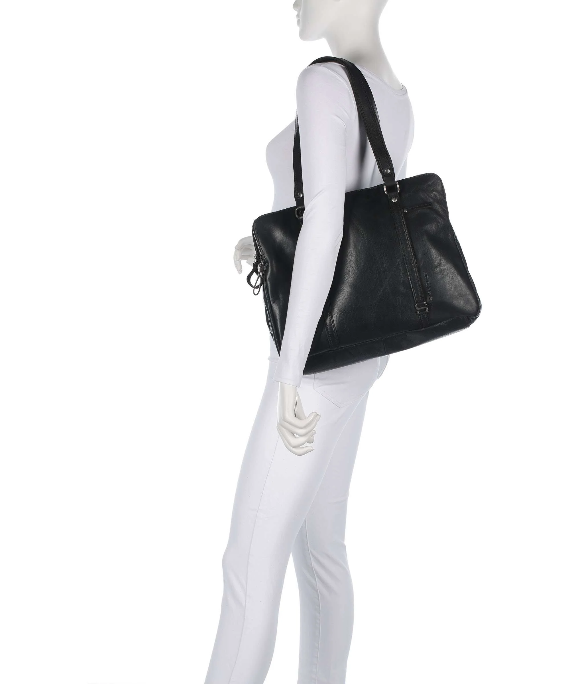 Spikes & Sparrow Bronco Tote bag black - Image 3