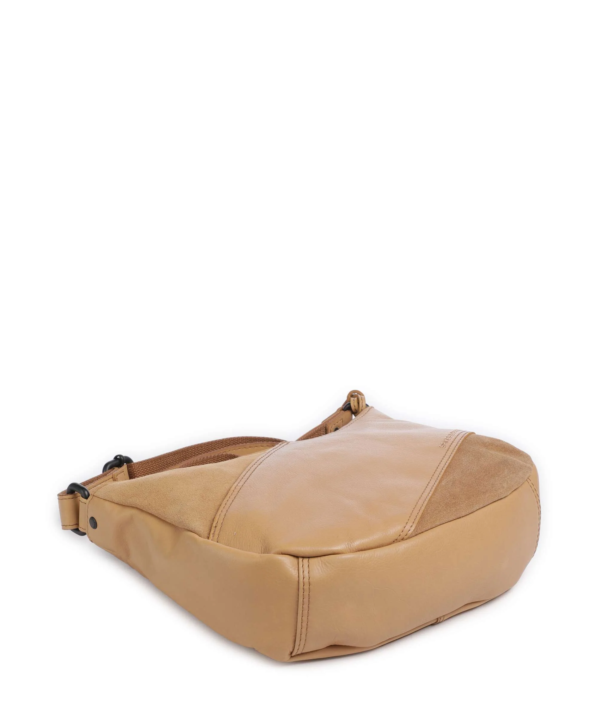 Spikes & Sparrow Suede Mix Lorain Crossbody bag camel - Image 4