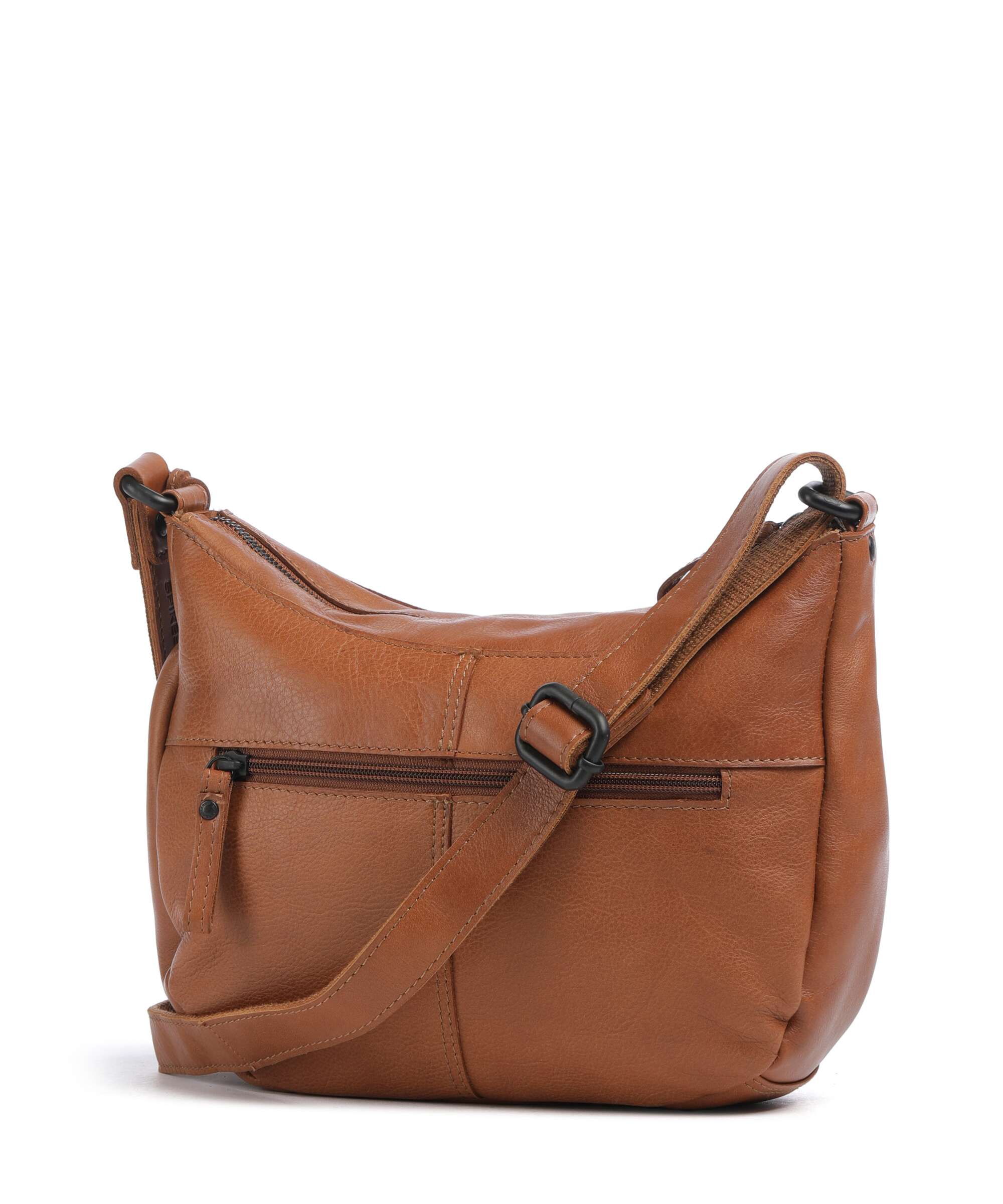 Spikes & Sparrow Suede Mix Lorain Crossbody bag brandy - Image 2