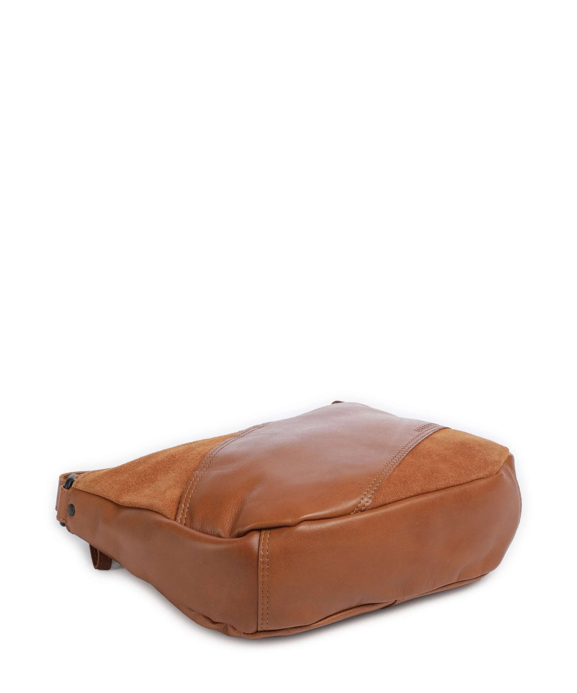 Spikes & Sparrow Suede Mix Lorain Crossbody bag brandy - Image 4