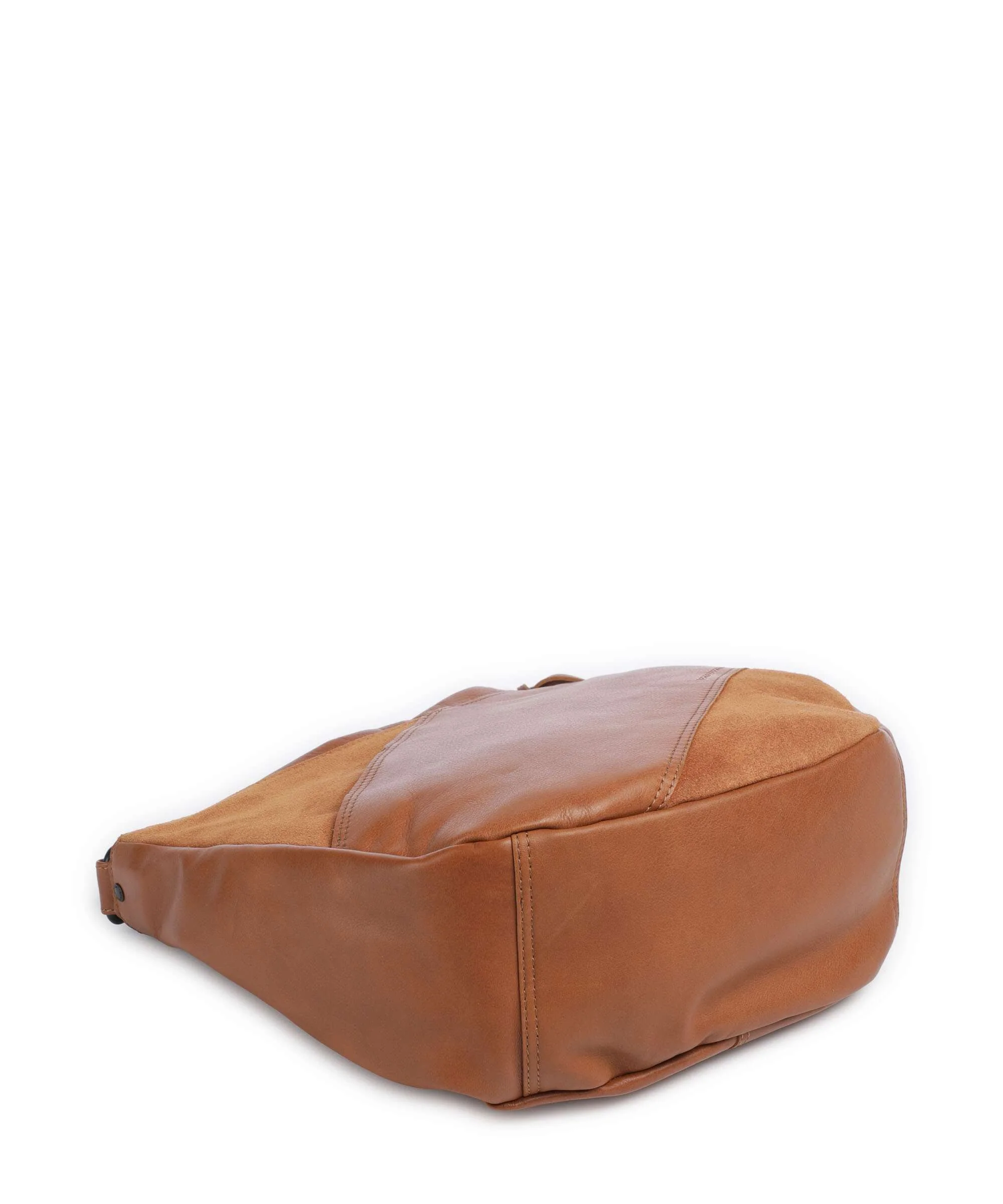 Spikes & Sparrow Suede Mix Natalia Hobo bag brandy - Image 4