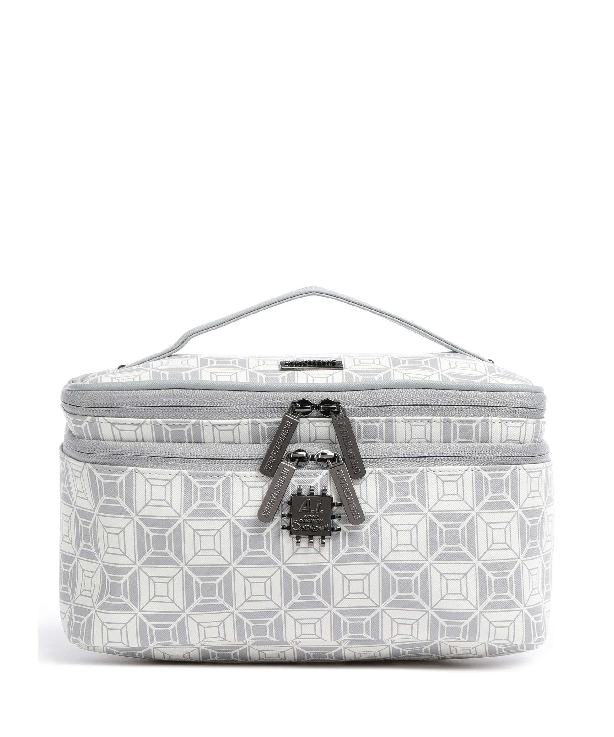 Sprayground Ai Stunna Toiletry bag white/grey