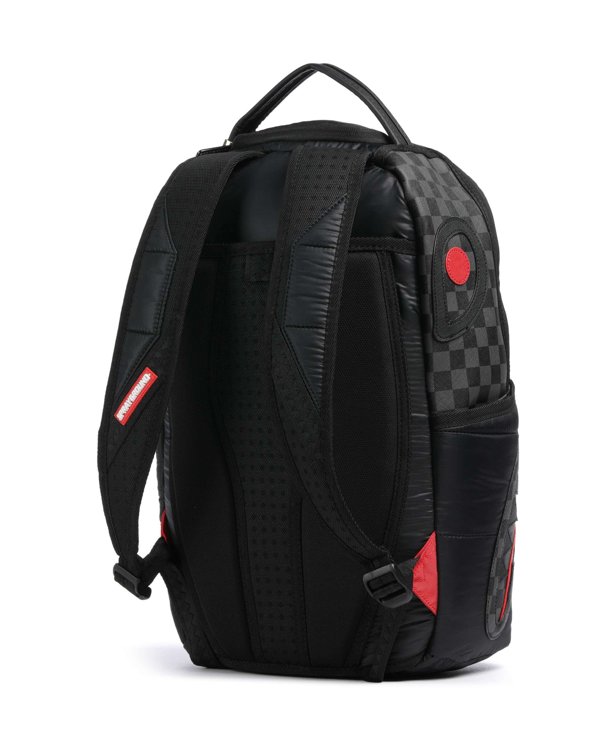 Sprayground Black Puffer Check Backpack black/grey - Image 2