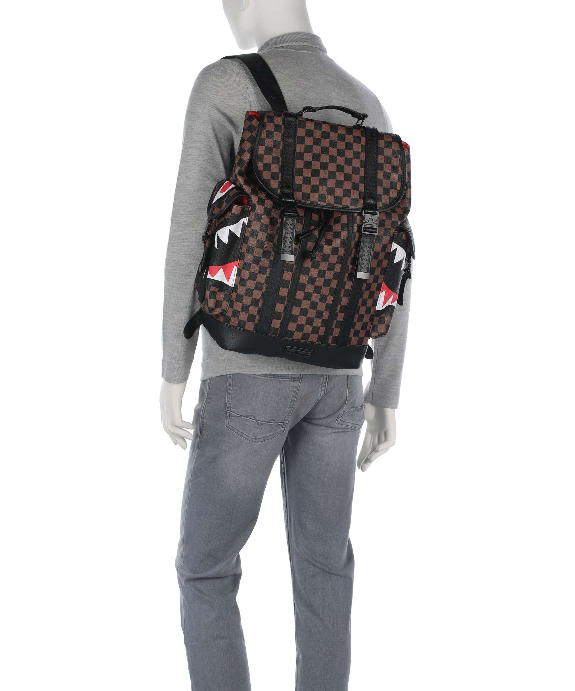 Sprayground Check 2 Emboss Backpack multicolour - Image 3