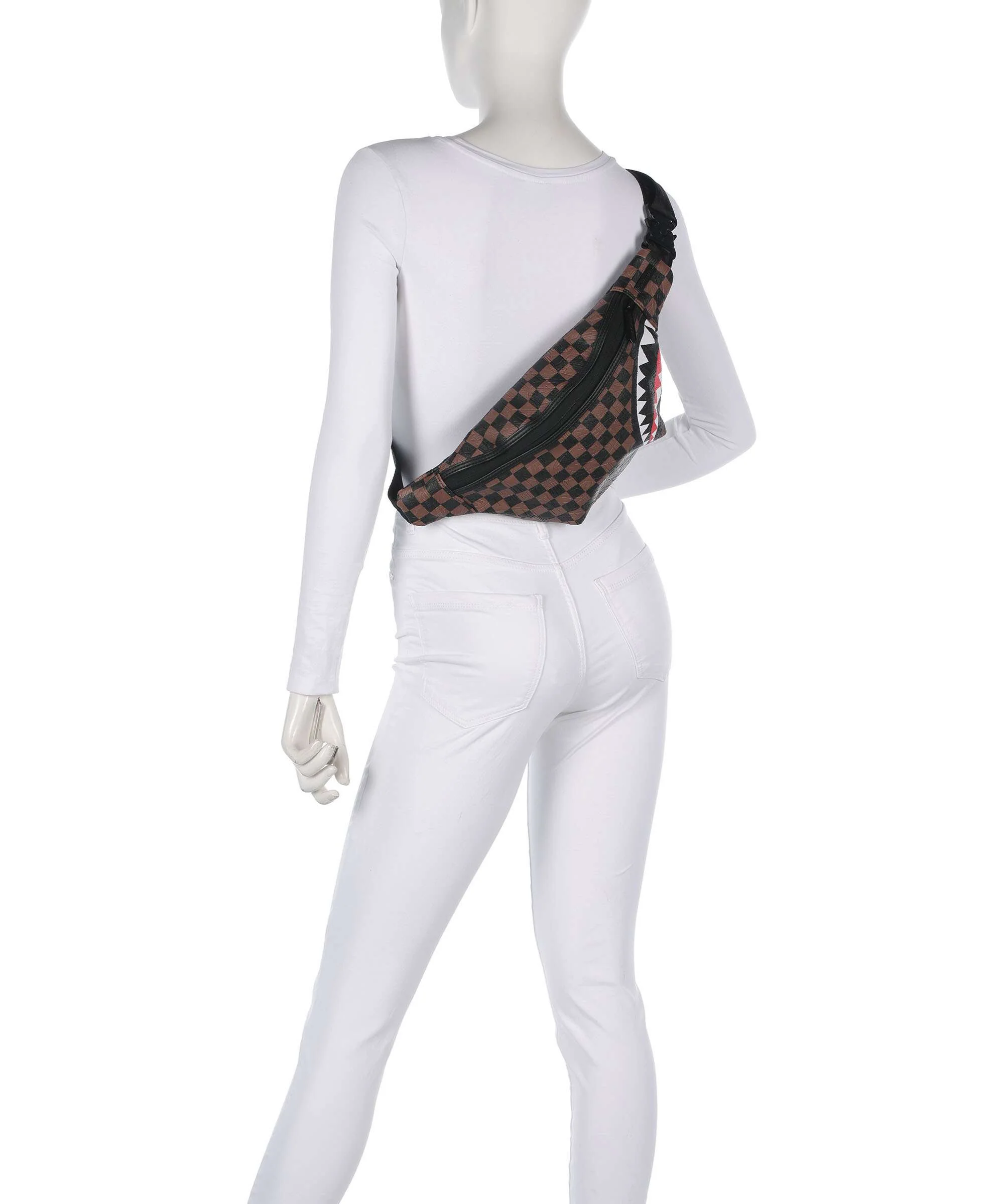 Sprayground Check 2 Emboss Belt bag multicolour - Image 3