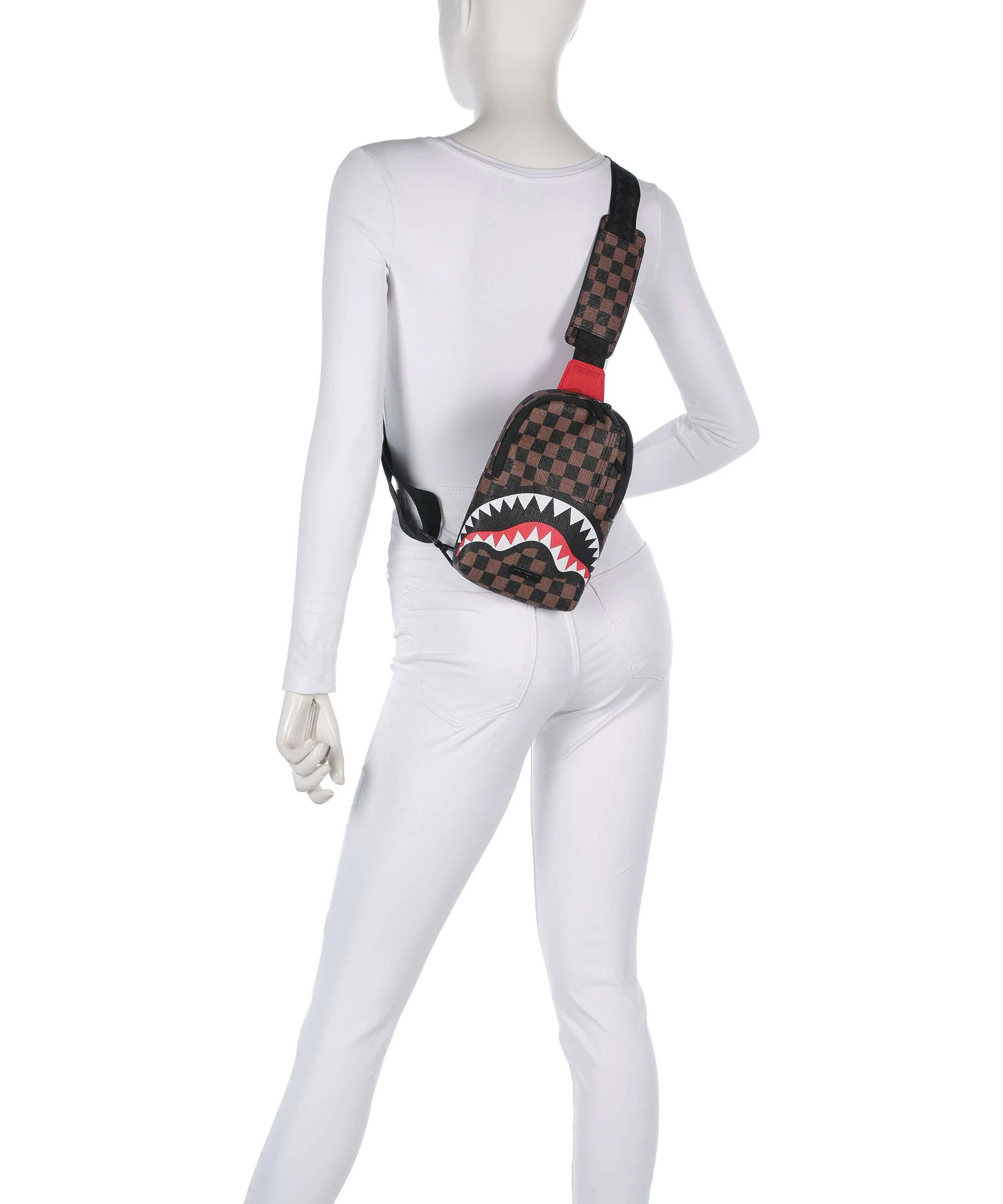 Sprayground Check 2 Emboss Sling bag multicolour - Image 3