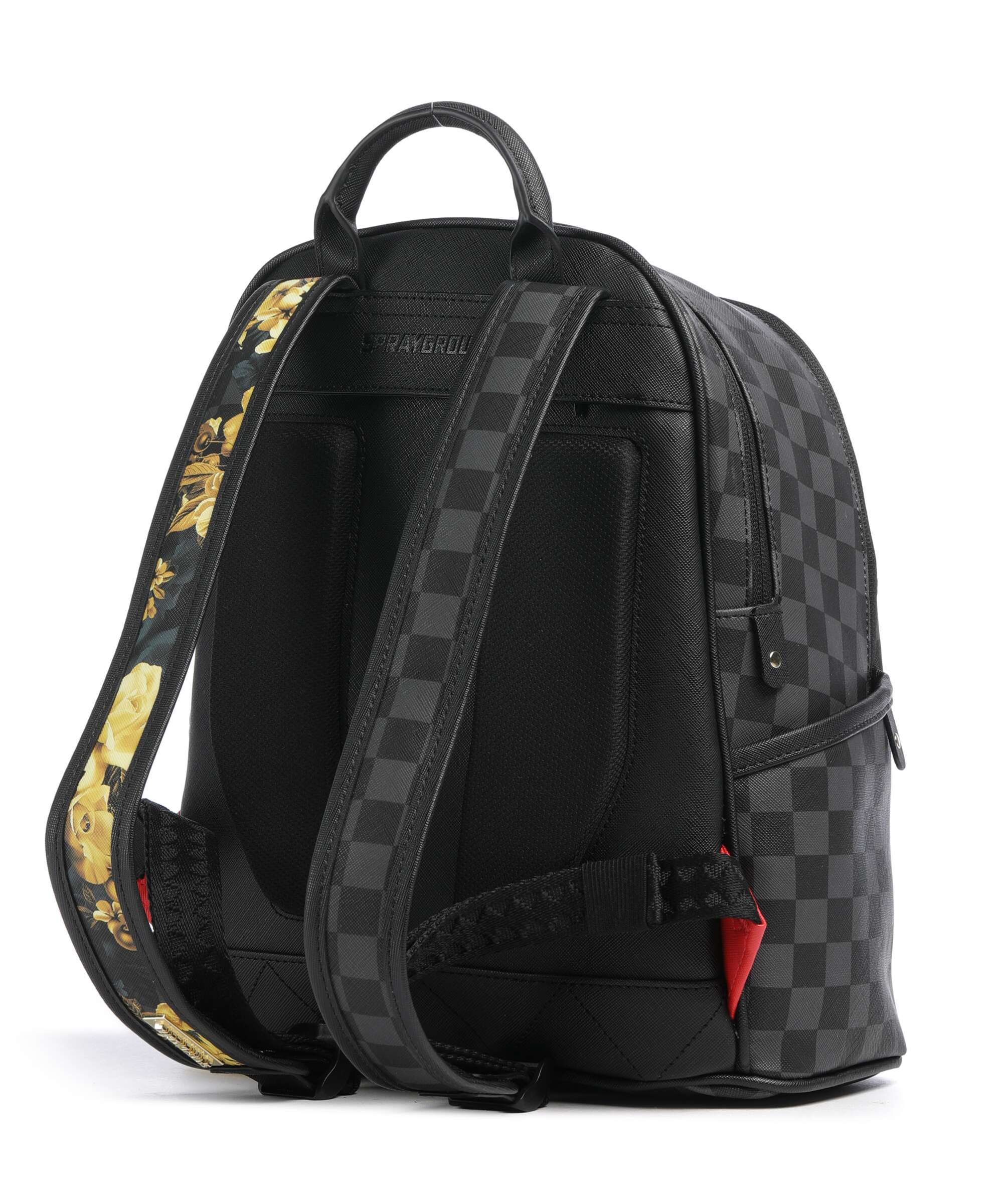 Sprayground Gold Floral Remix Backpack black - Image 2
