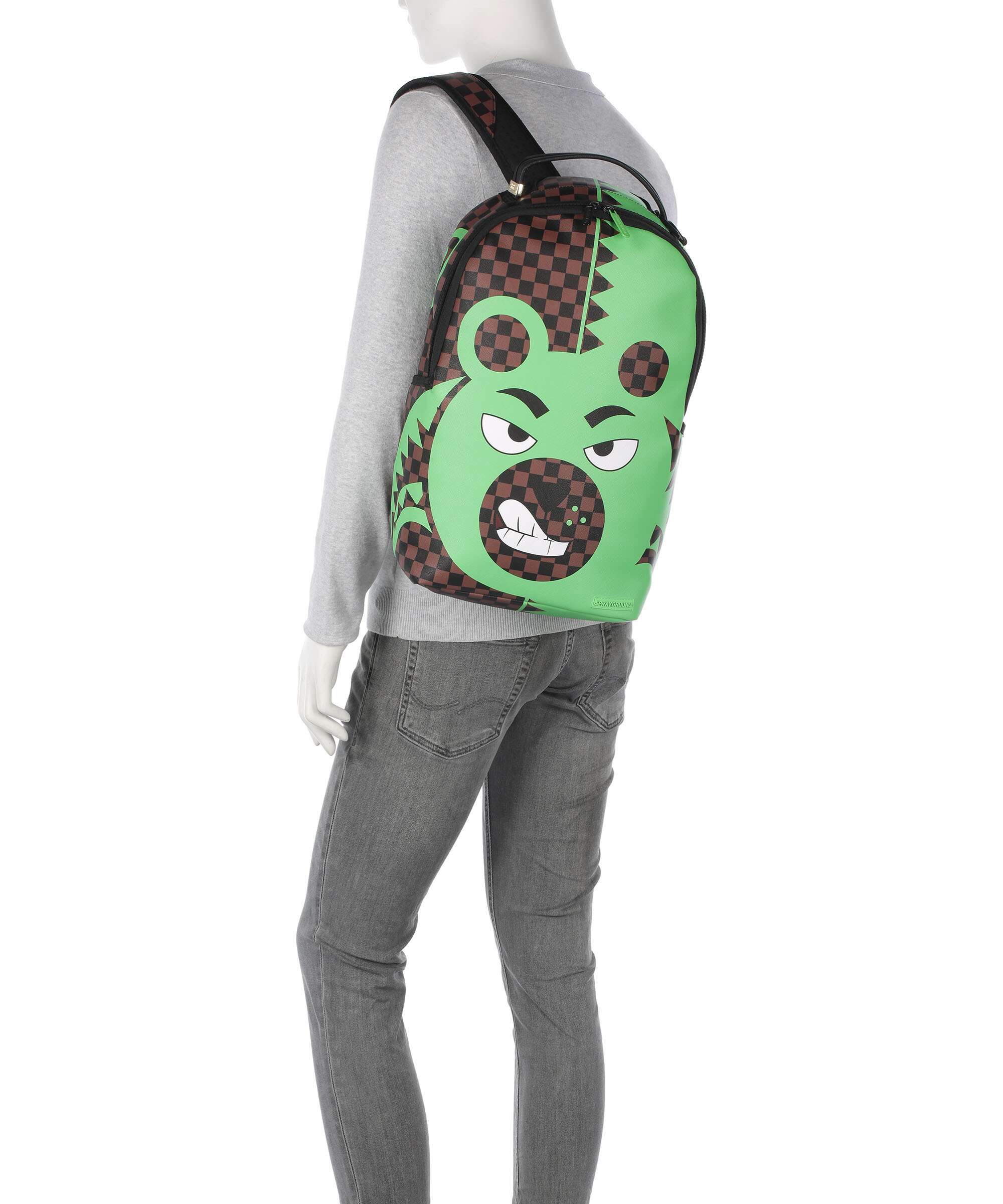 Sprayground Green Money Bear Backpack multicolour - Image 3