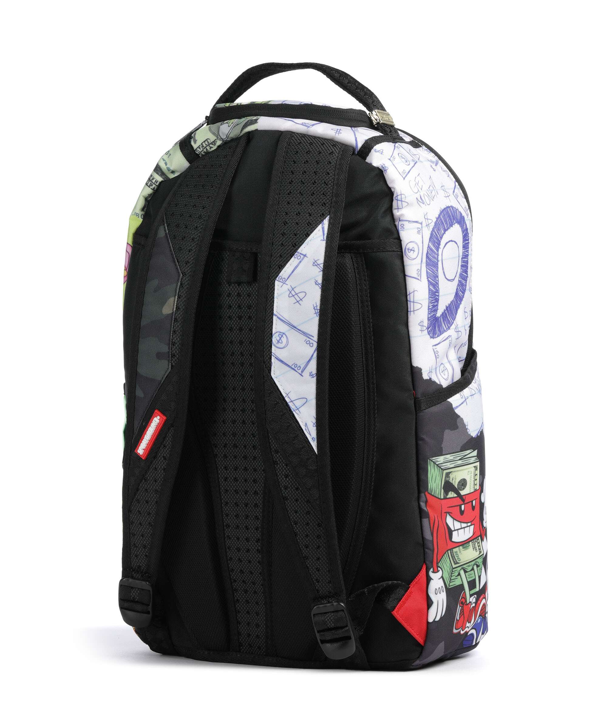 Sprayground Mean Money Collage Backpack multicolour - Image 2