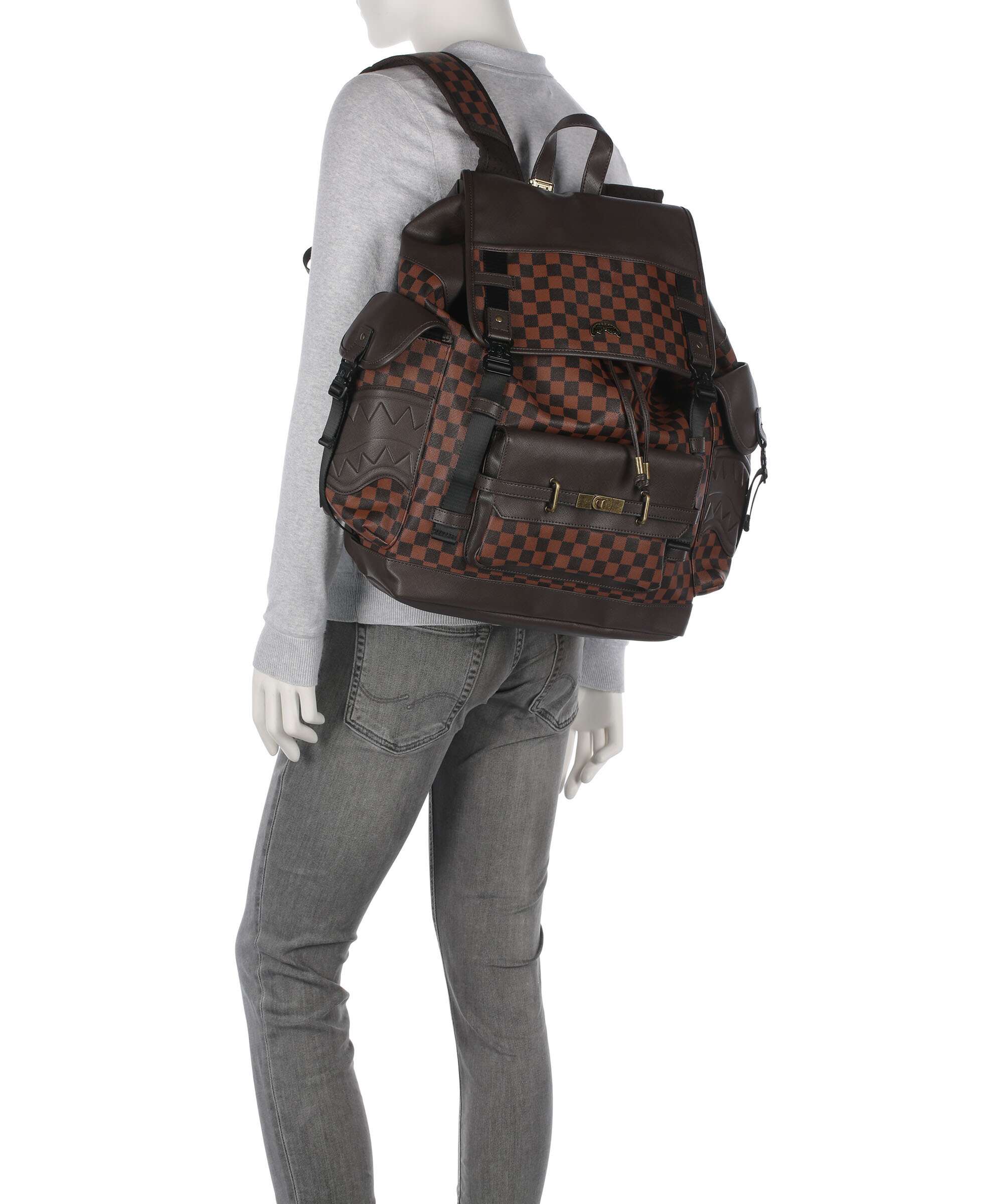 Sprayground Monaco Deux Monte Carlo Backpack brown - Image 3