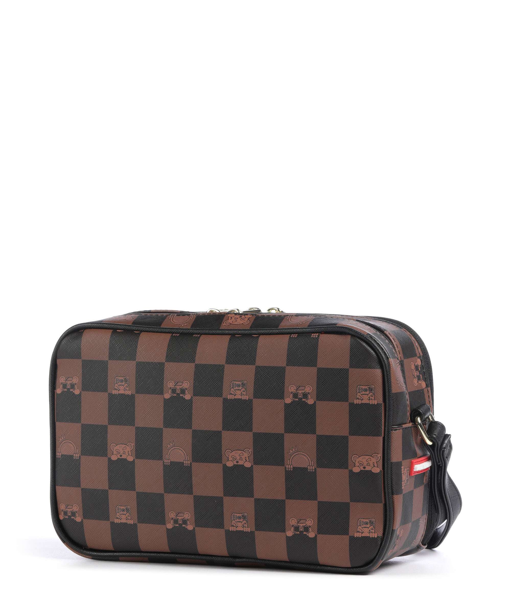 Sprayground Peeking Character Check Toiletry bag multicolour - Image 2