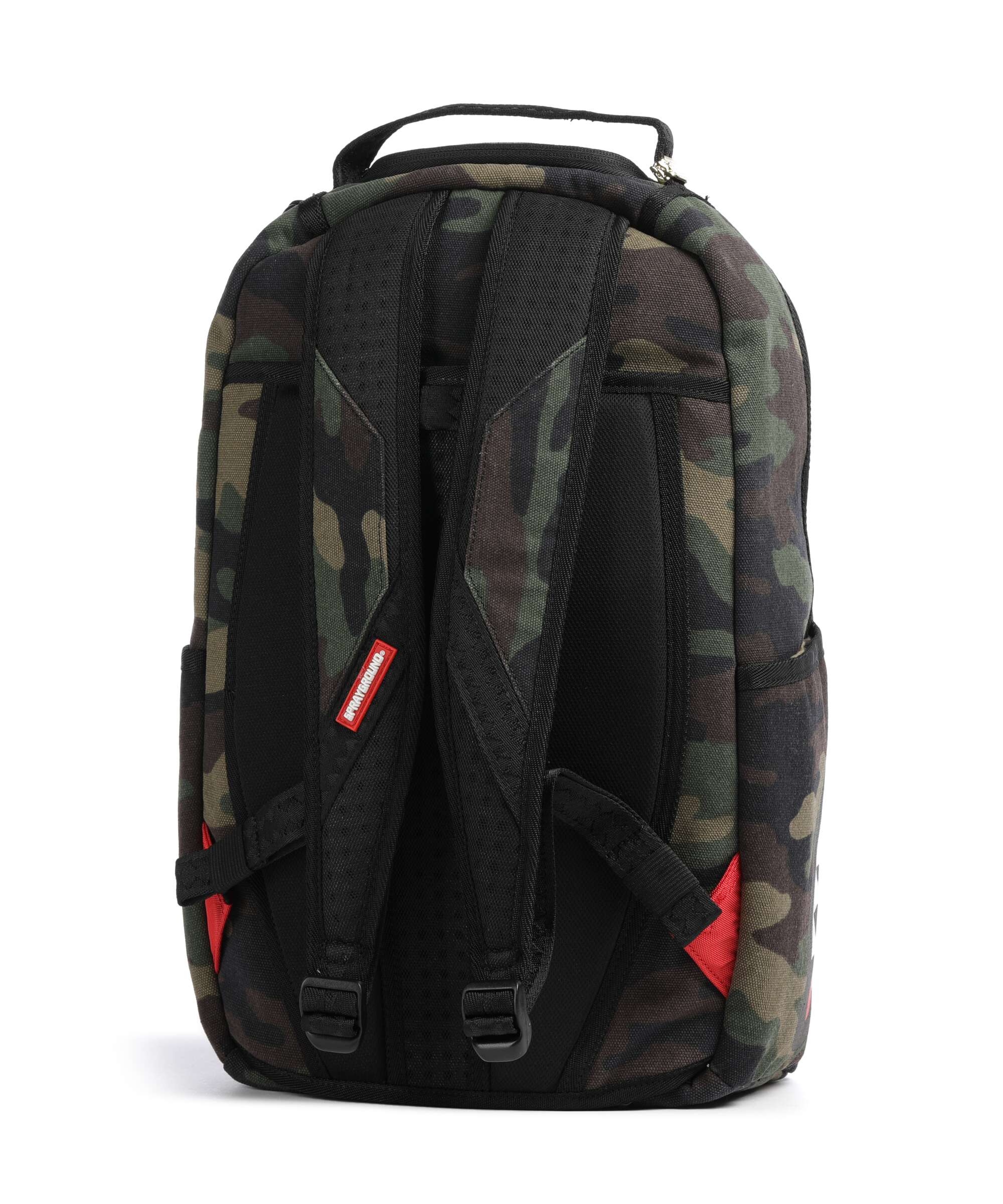 Sprayground Shark Central Camo Backpack green - Image 2