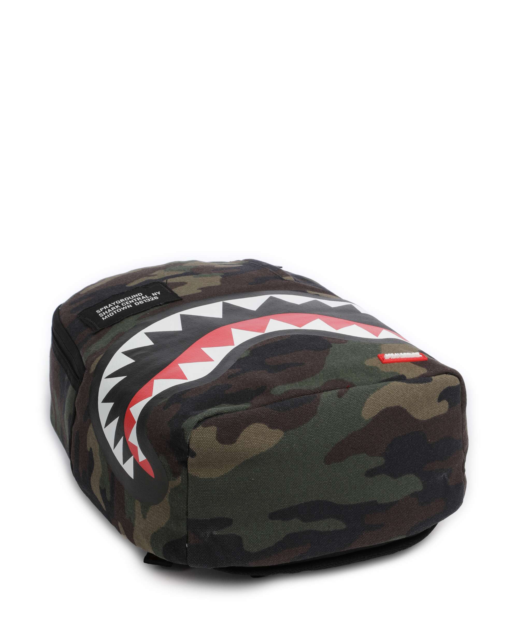 Sprayground Shark Central Camo Backpack green - Image 4