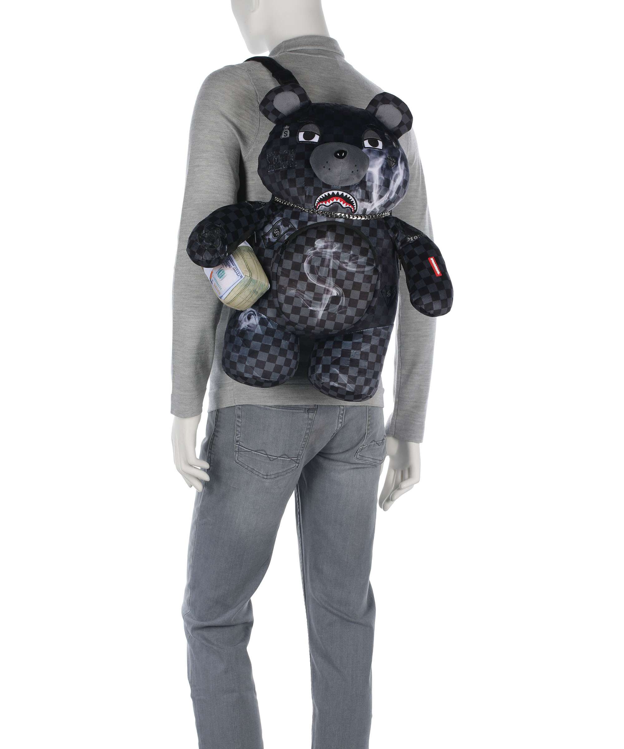 Sprayground Sip N' Smoke Moneybear Backpack multicolour - Image 3