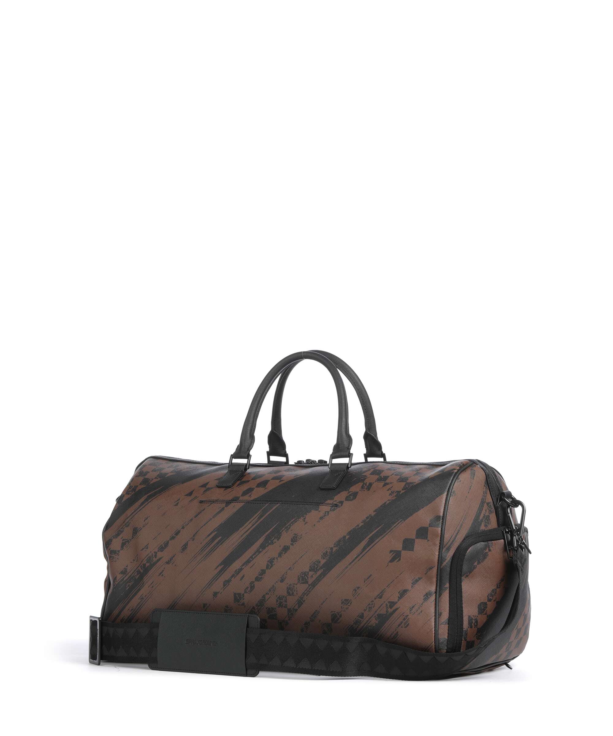 Sprayground Smeared Grunge Weekend bag brown - Image 2