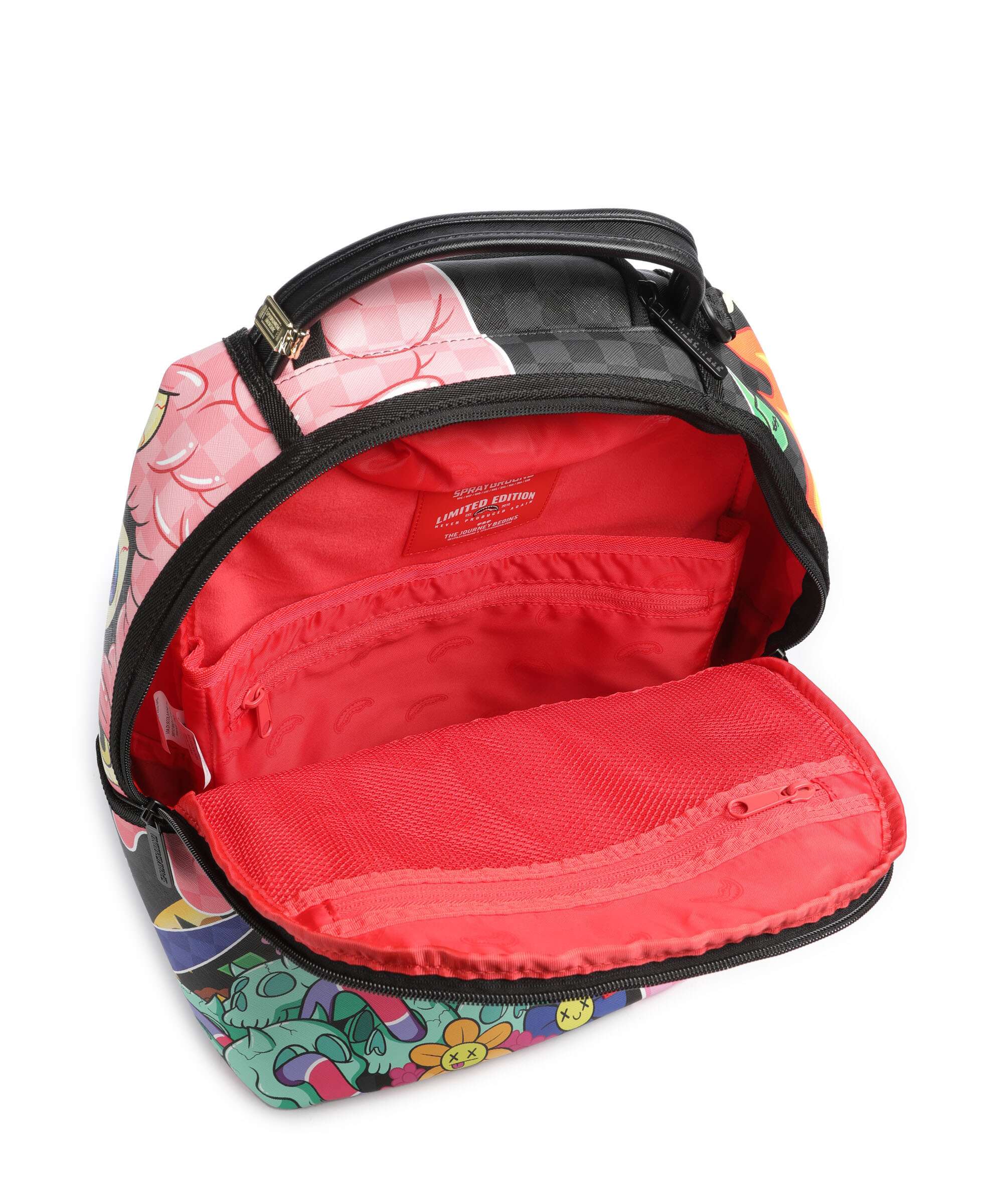 Sprayground Zombie Collage Backpack multicolour - Image 5