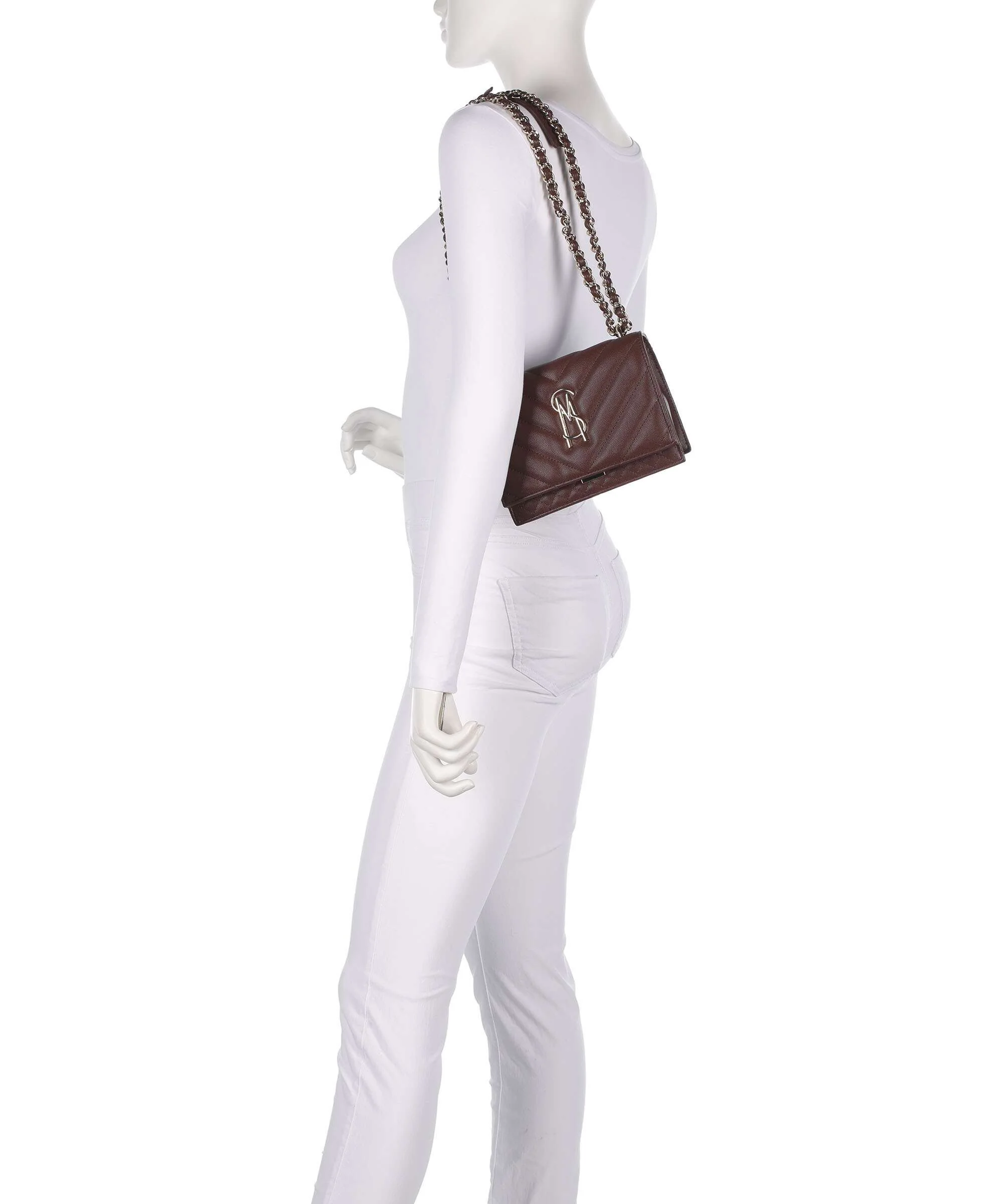 Steve Madden BAMARA Shoulder bag chocolate/gold - Image 4