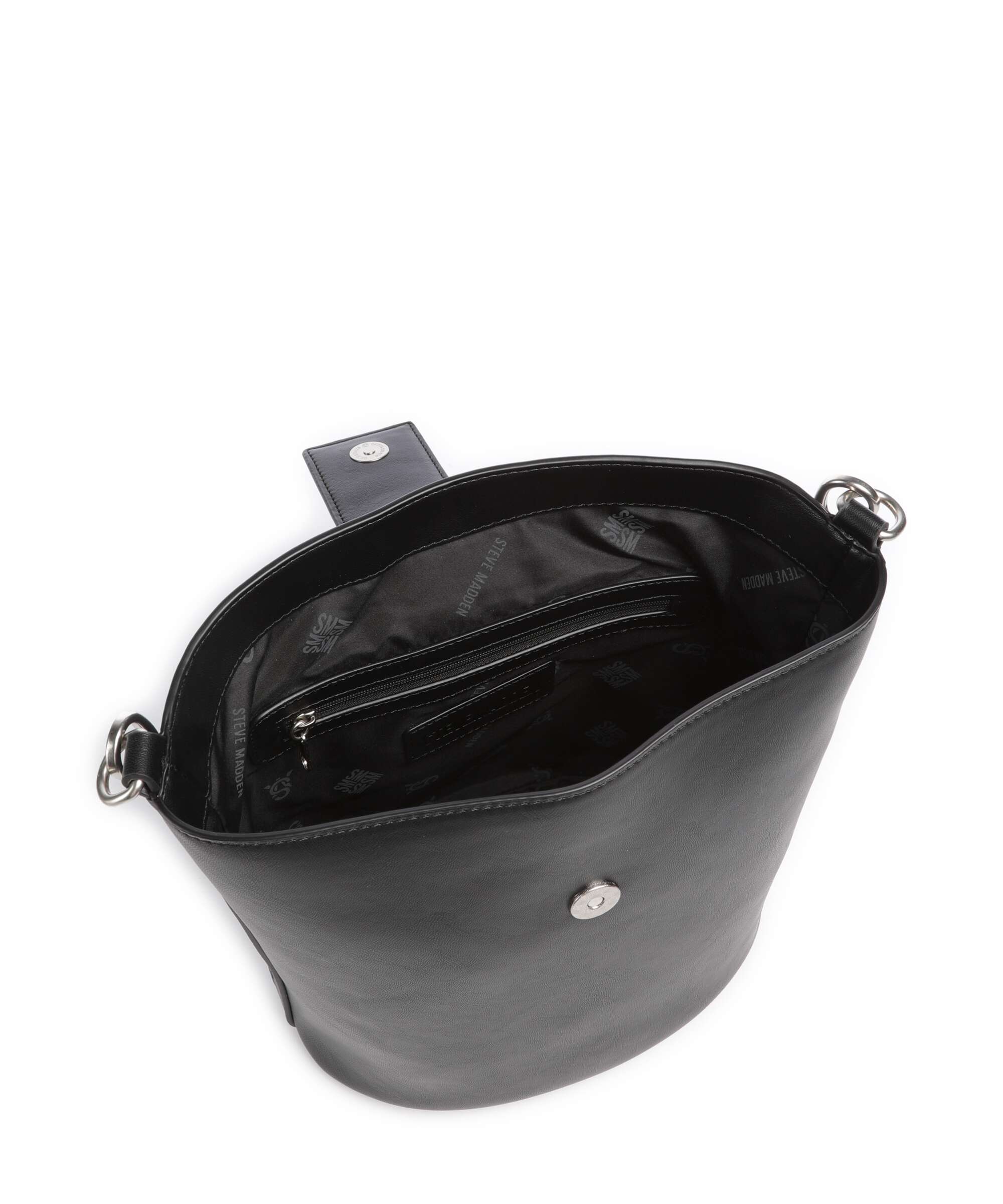 Steve Madden BARRIE Bucket bag black/silver - Image 7