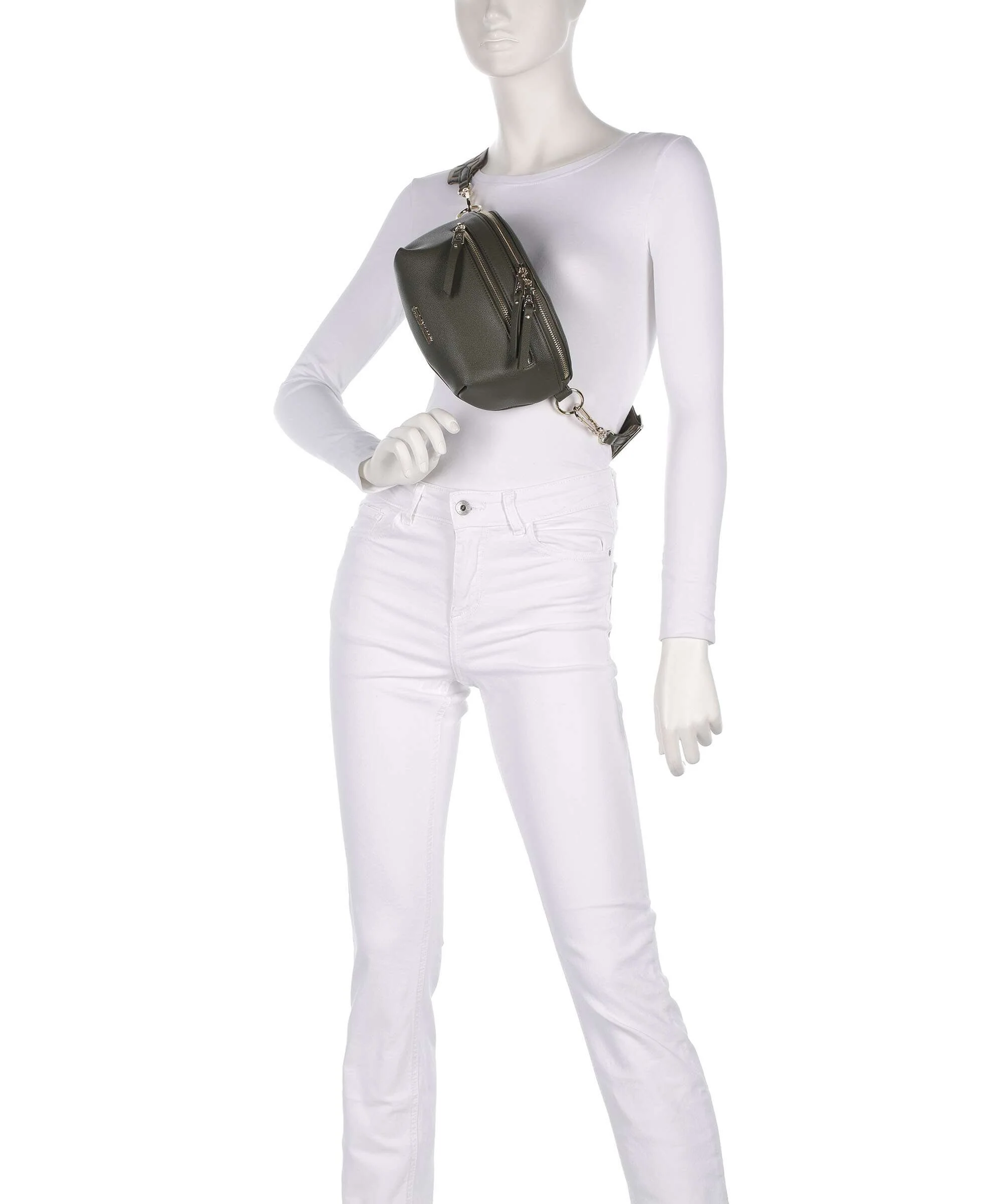 Steve Madden BCLARKE Crossbody bag olive/gold - Image 3