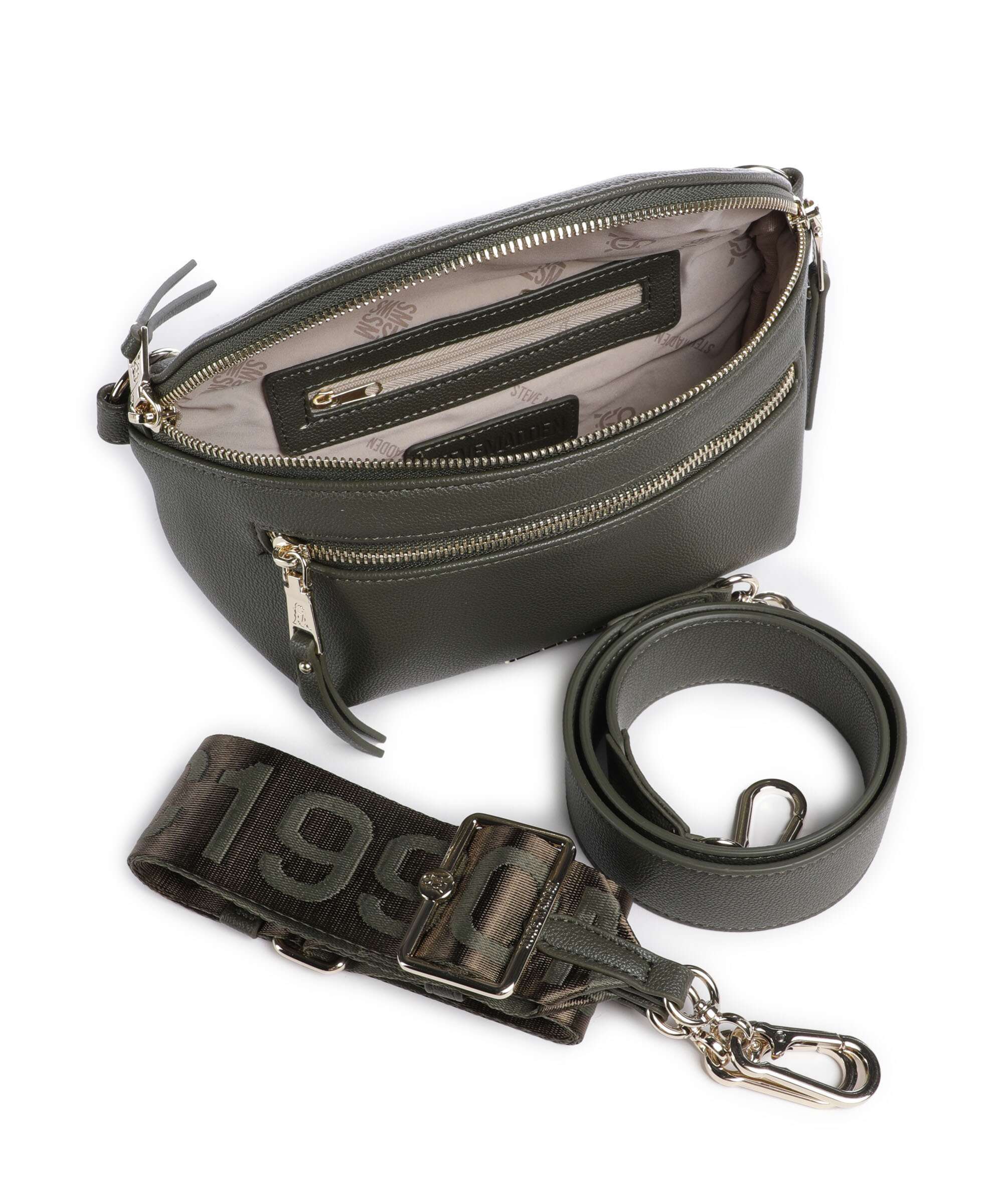Steve Madden BCLARKE Crossbody bag olive/gold - Image 6