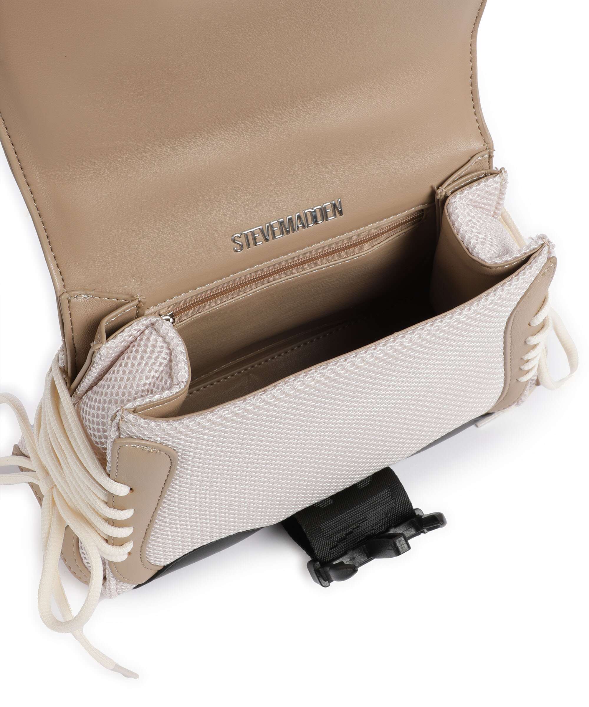 Steve Madden BDIEGO Handbag cream/black - Image 6