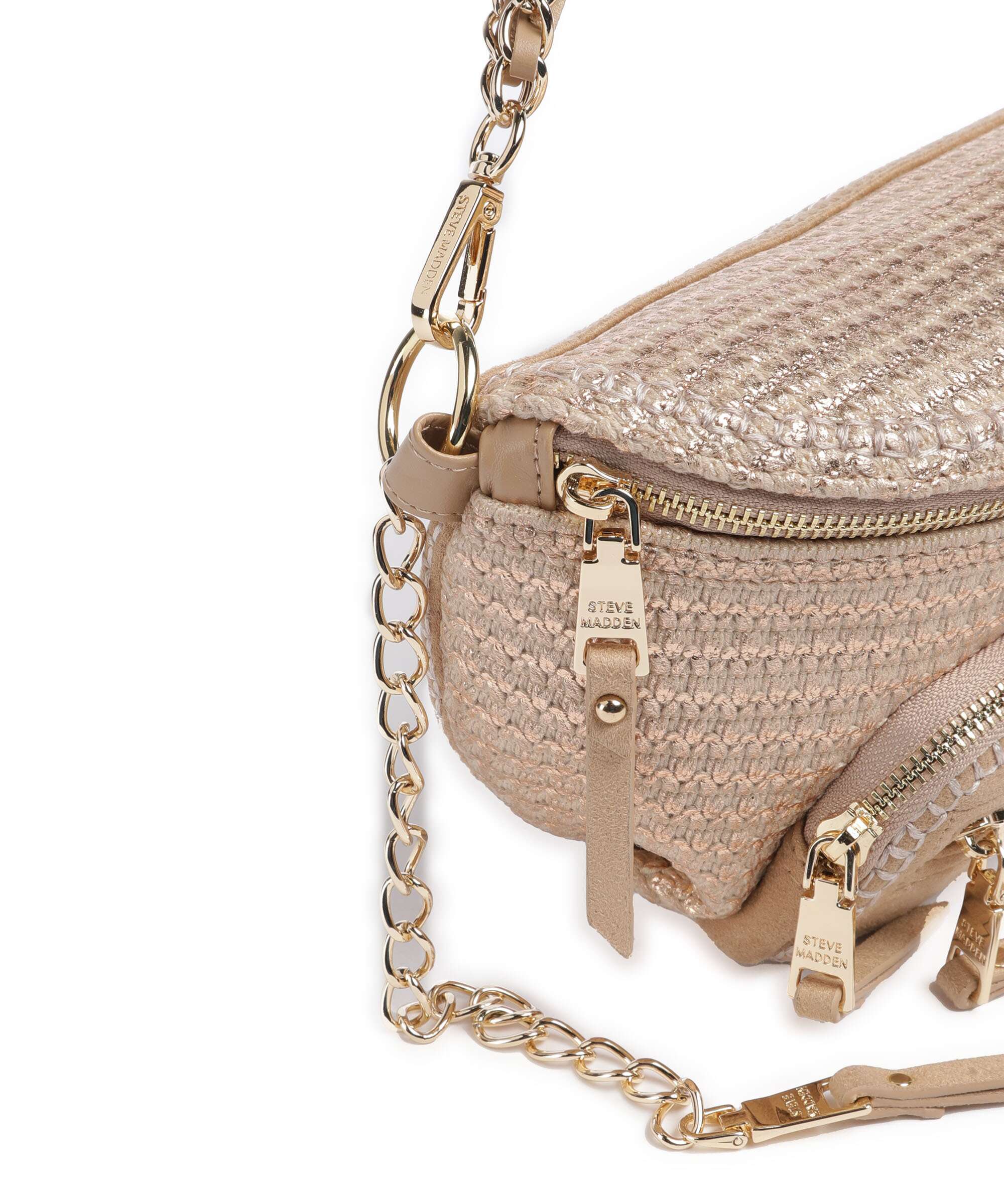 Steve Madden BDOUBLES Crossbody bag cream/gold - Image 4
