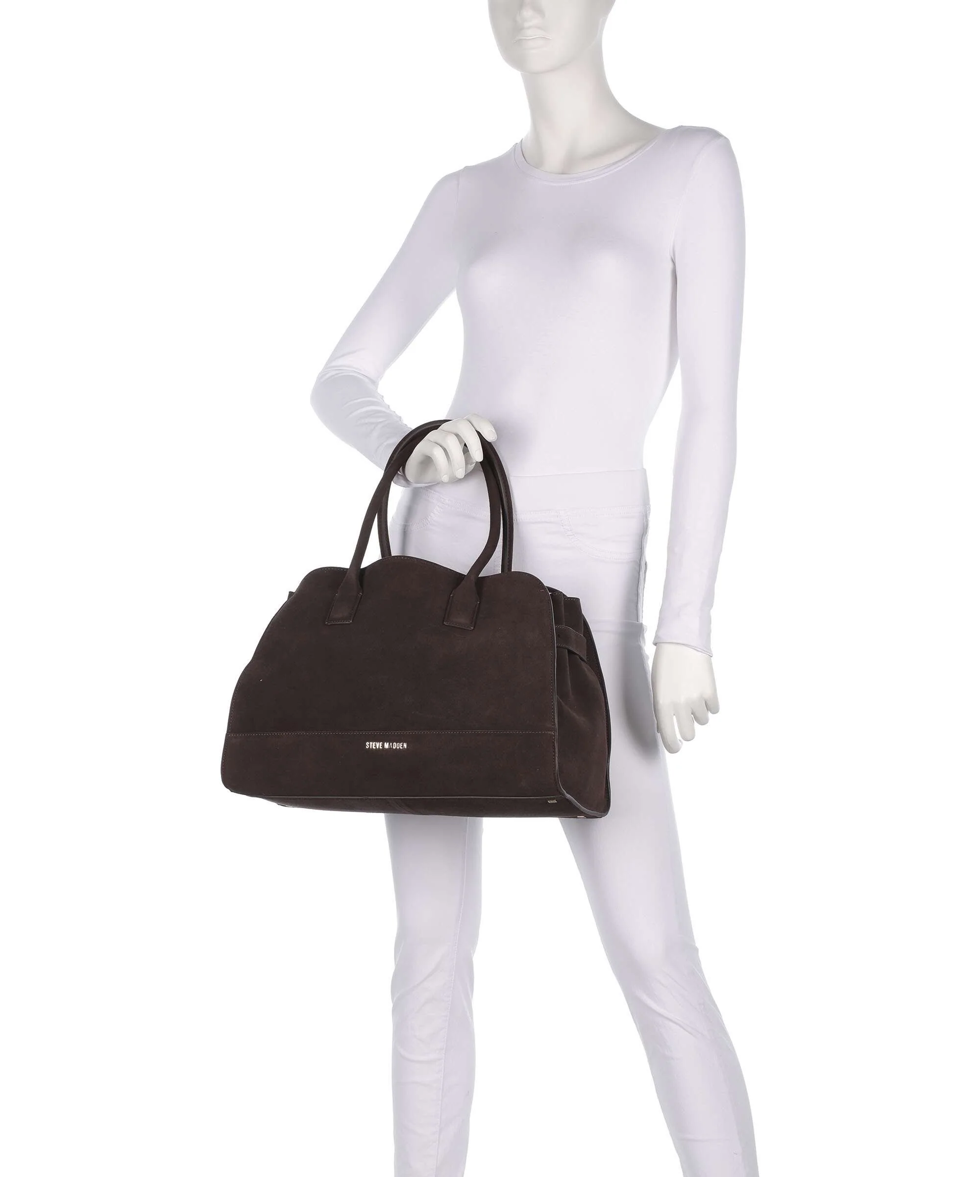 Steve Madden BHEIDEE Handbag brown suede - Image 3