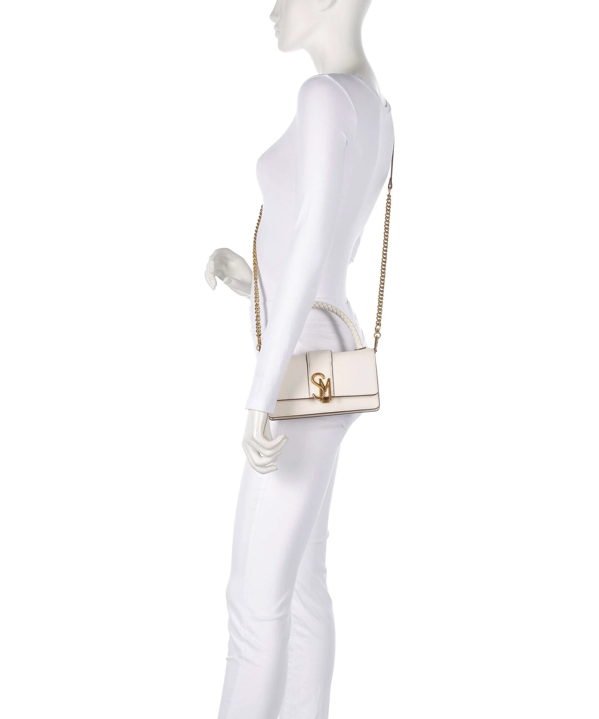 Steve Madden BRAGE Crossbody bag bone/gold - Image 3