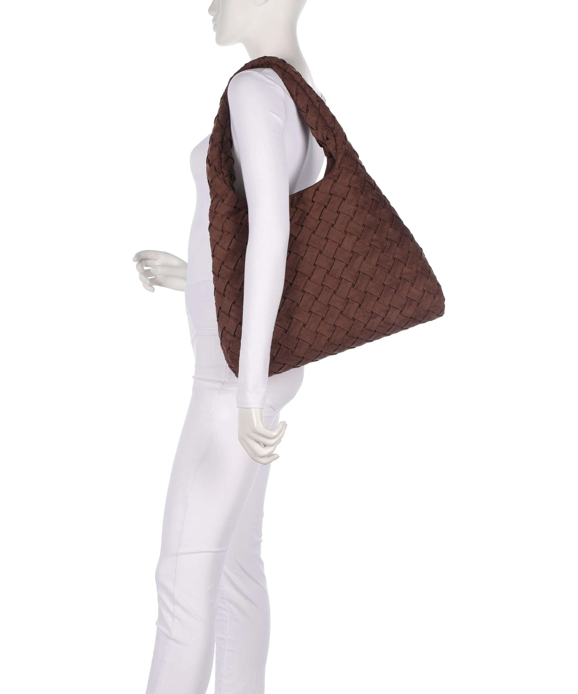 Steve Madden BRHIANON Hobo bag chocolate/gold - Image 3