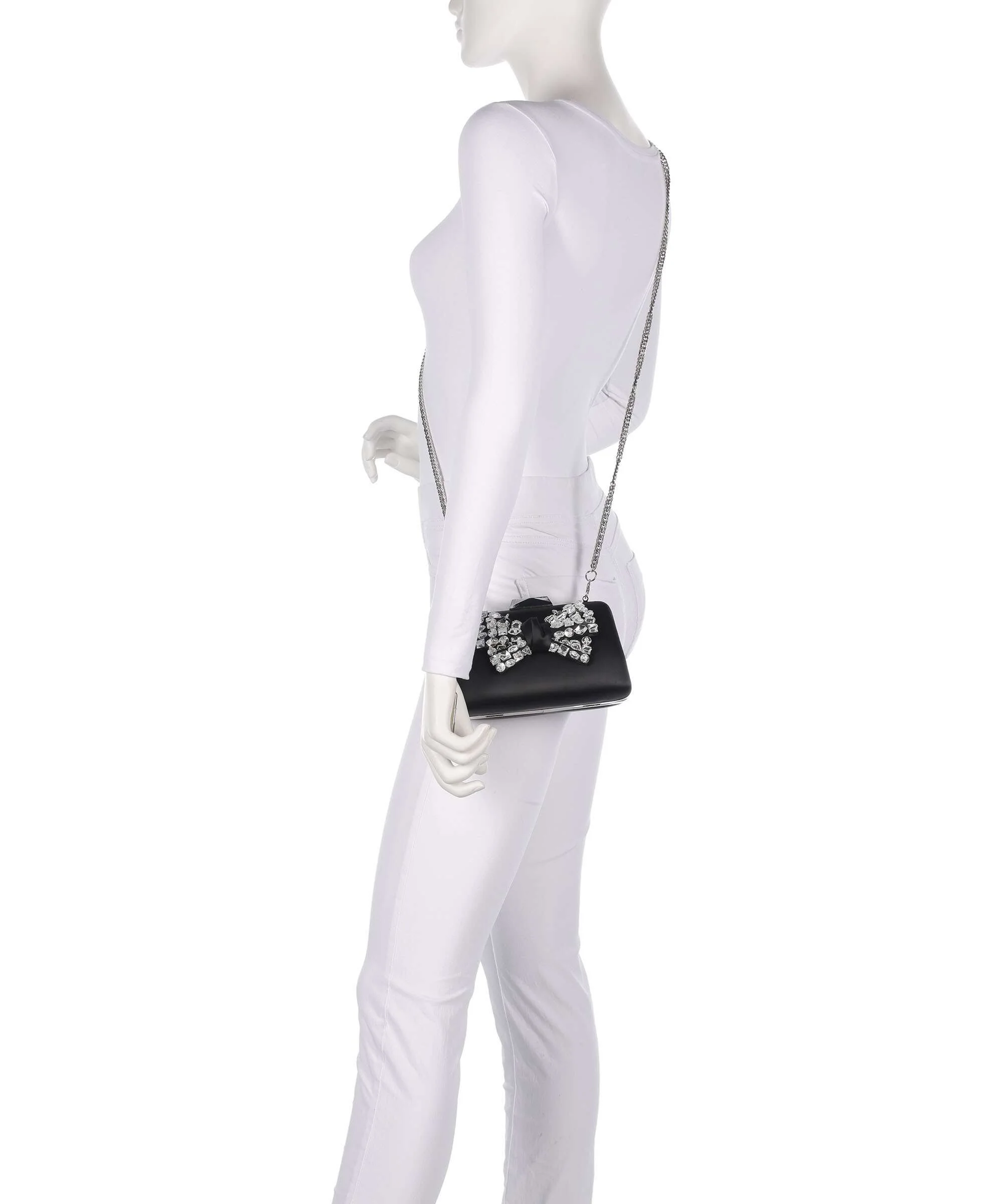 Steve Madden BSLOAN Crossbody bag black/silver - Image 3
