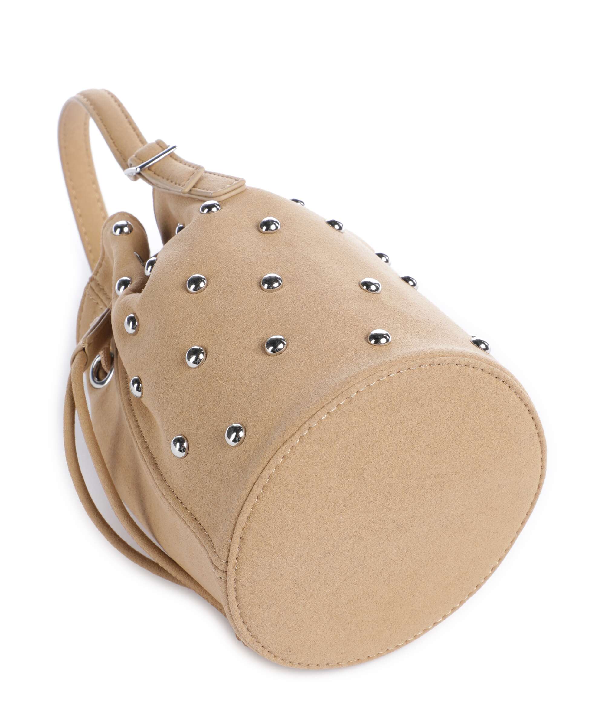 Steve Madden BSUNRAY Bucket bag tan/silver - Image 5