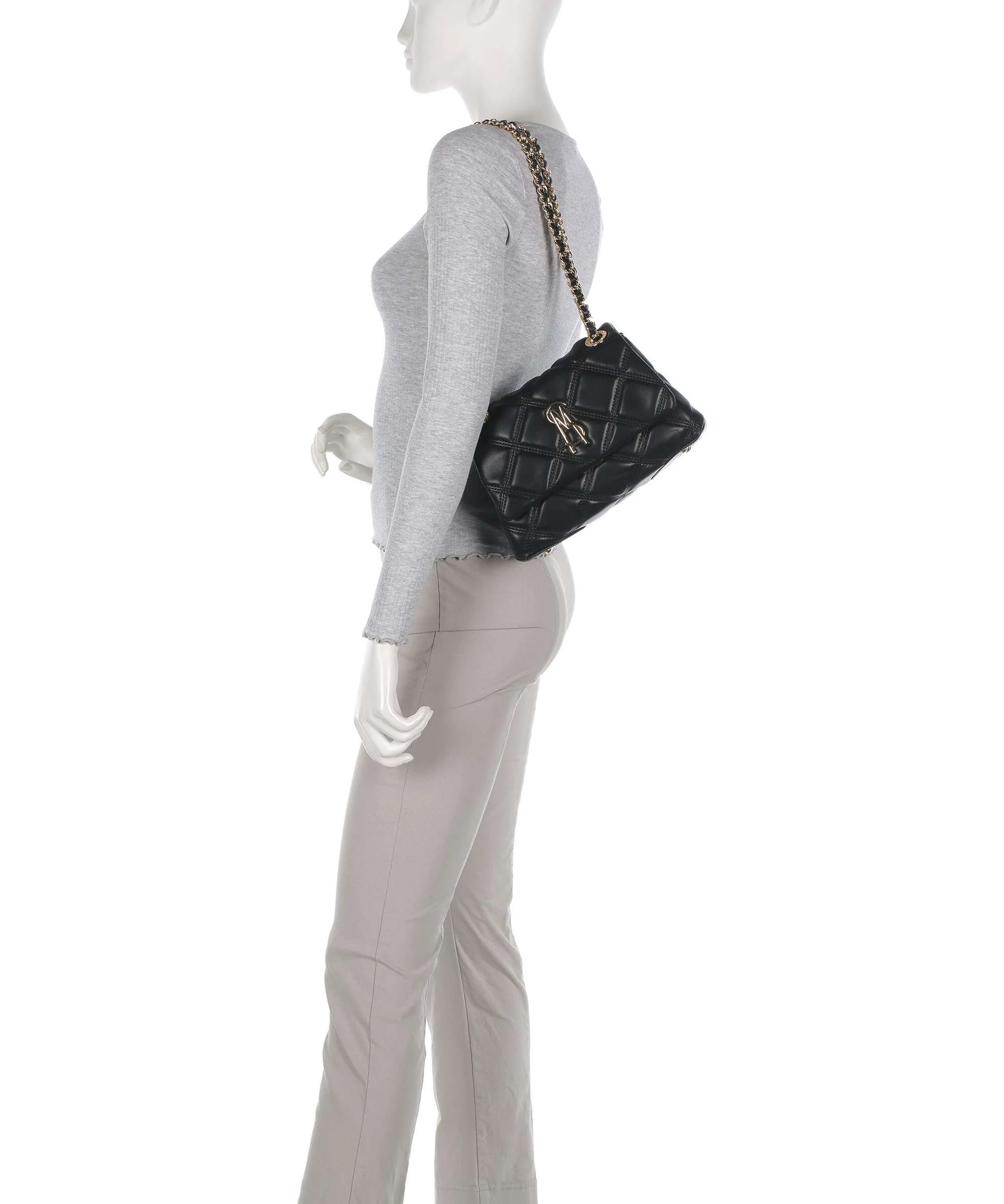 Steve Madden BVOLTURI Shoulder bag black/gold - Image 4