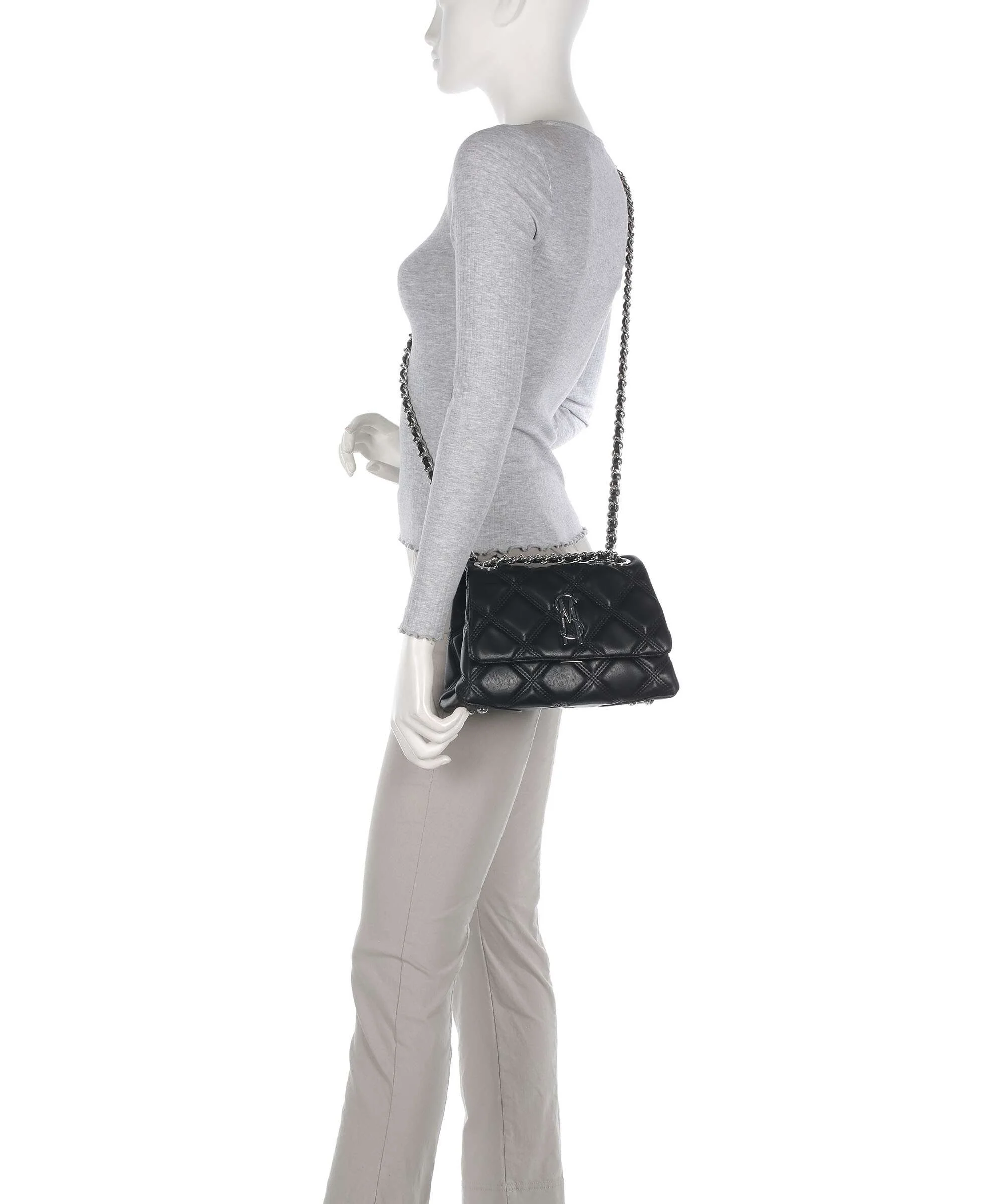 Steve Madden BVOLTURI Shoulder bag black/silver - Image 4