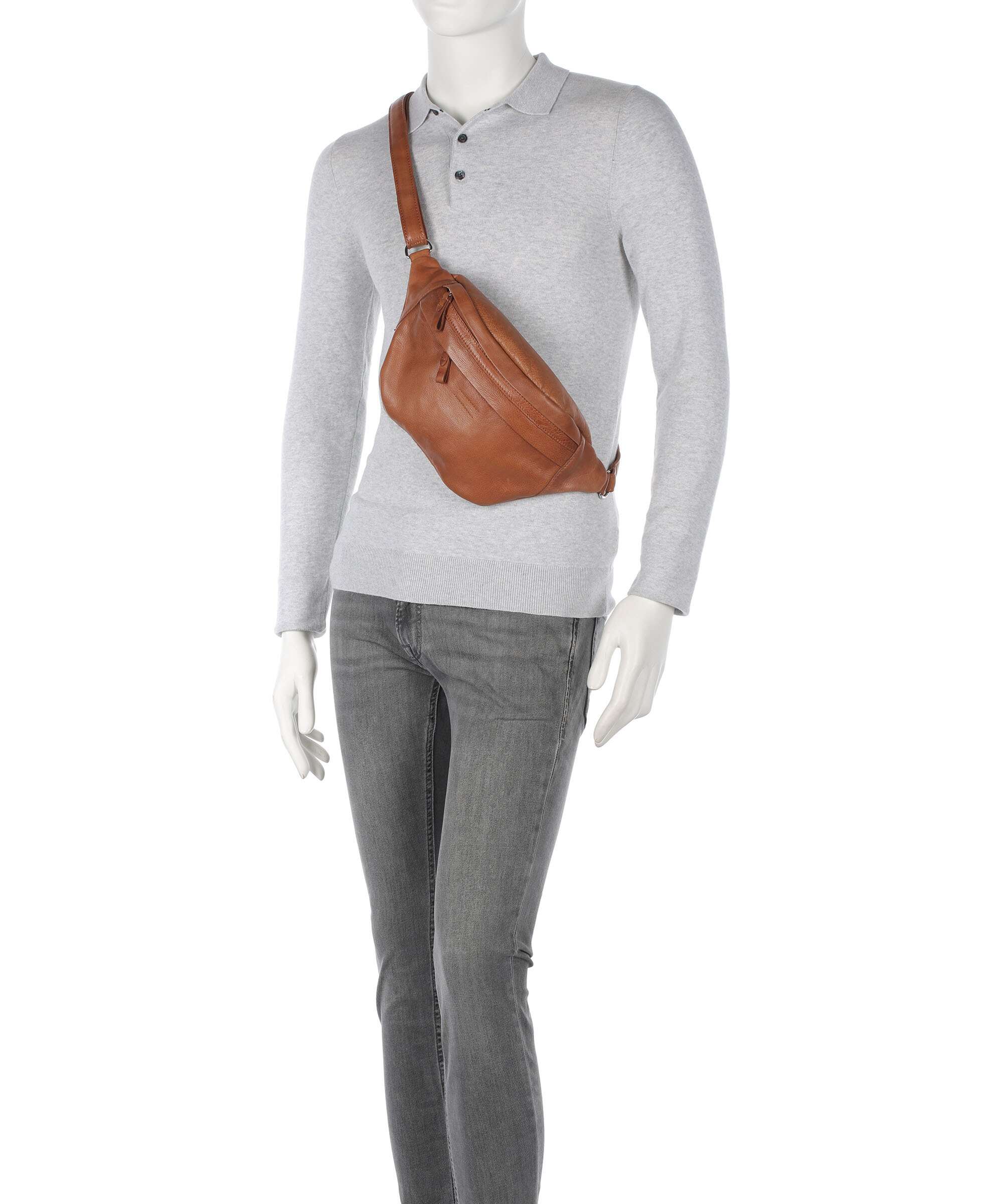 Still Nordic Basic Crossbody bag caramel - Image 4