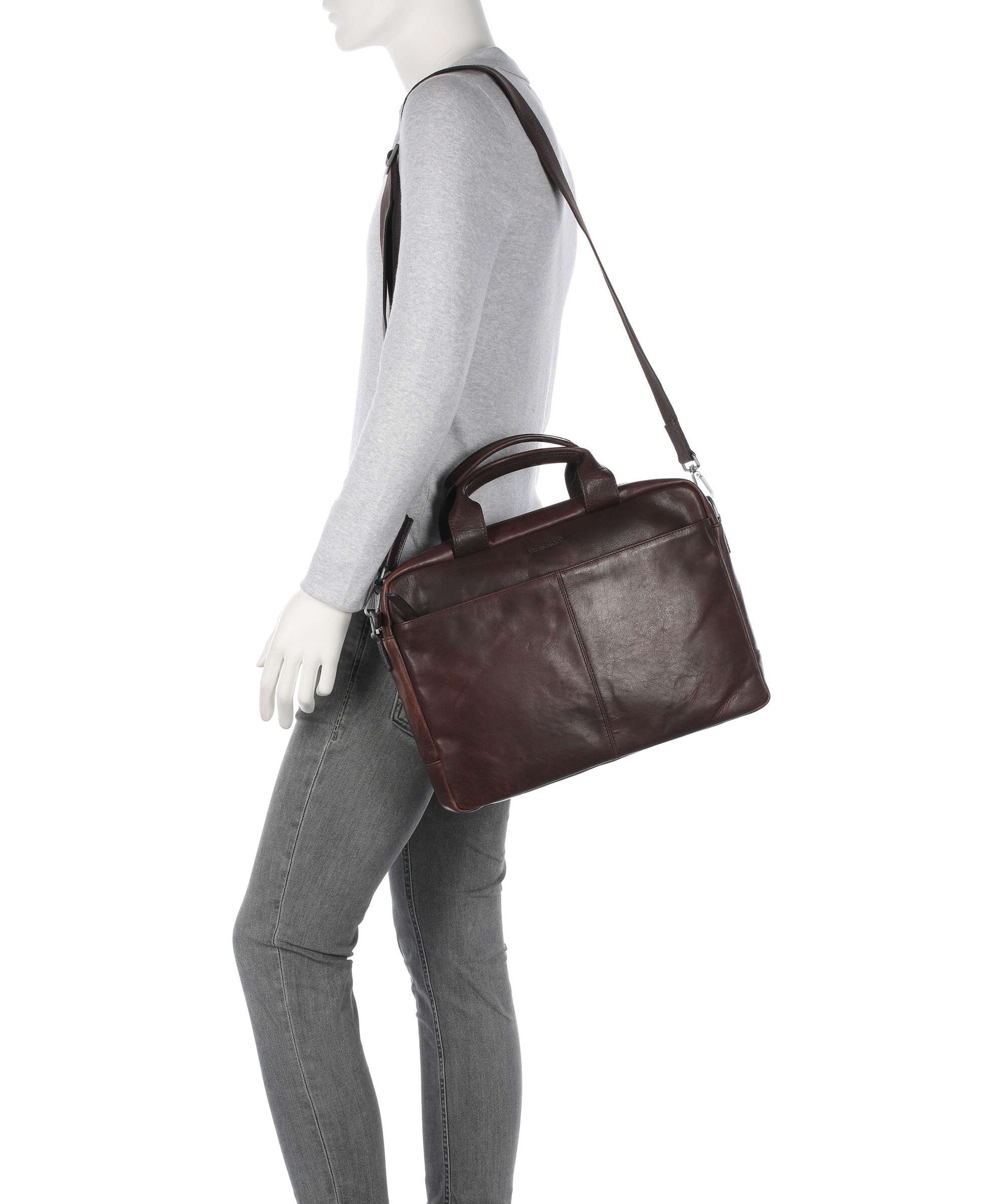 Strellson Abbey Briefcase dark brown - Image 3