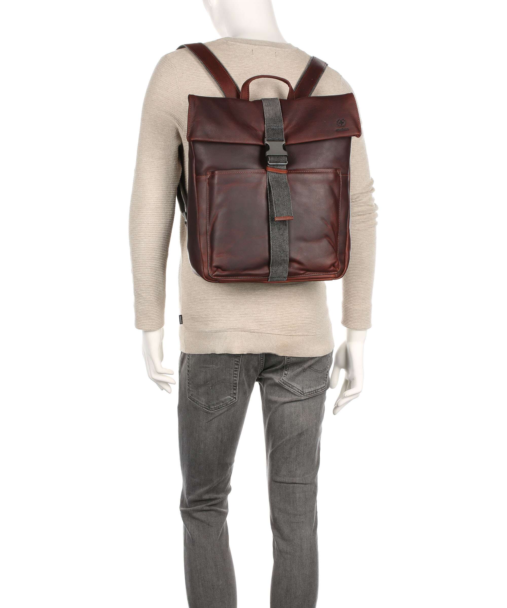 Strellson Bond Street Backpack dark brown - Image 3