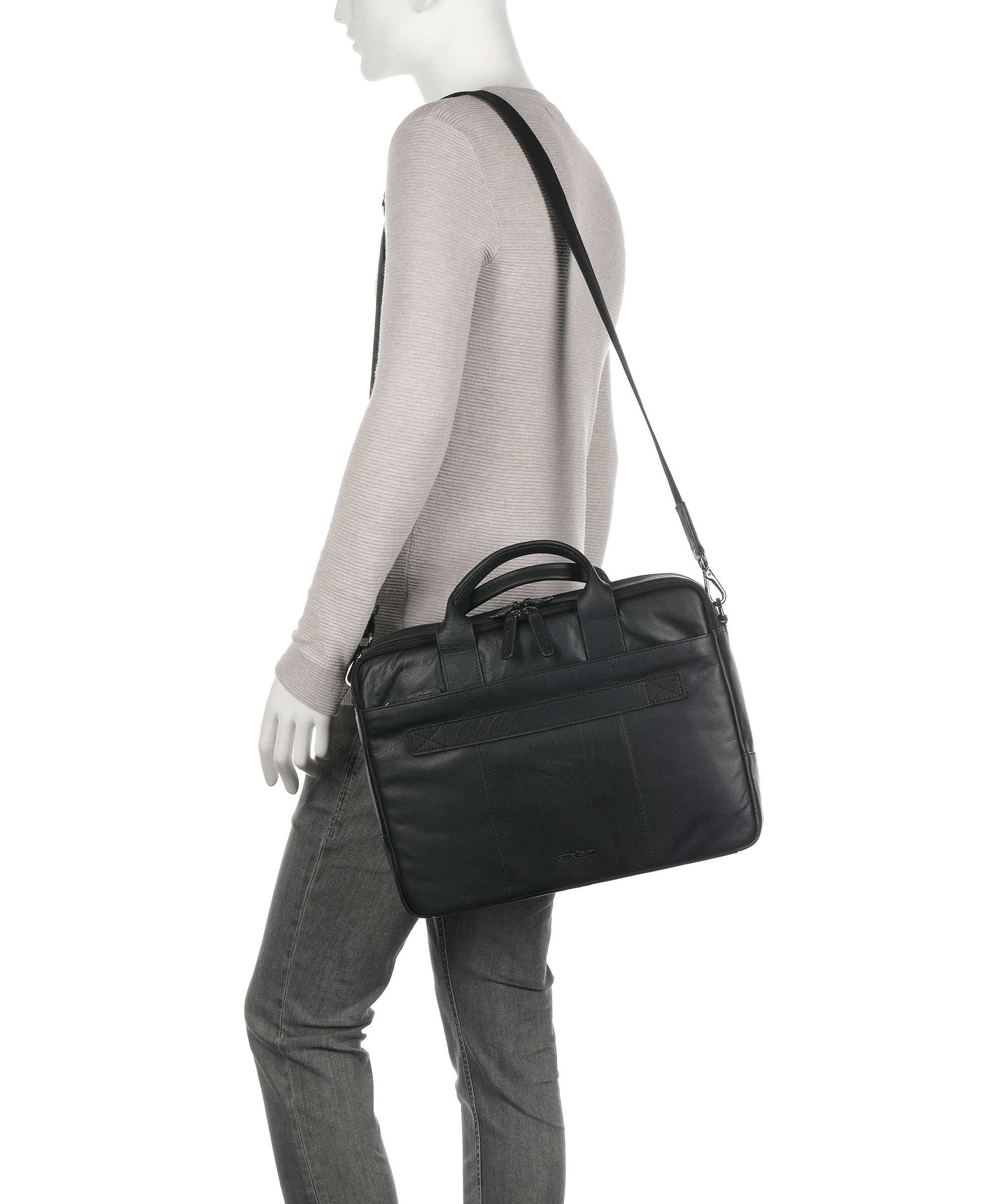 Strellson Hyde Briefcase black - Image 3
