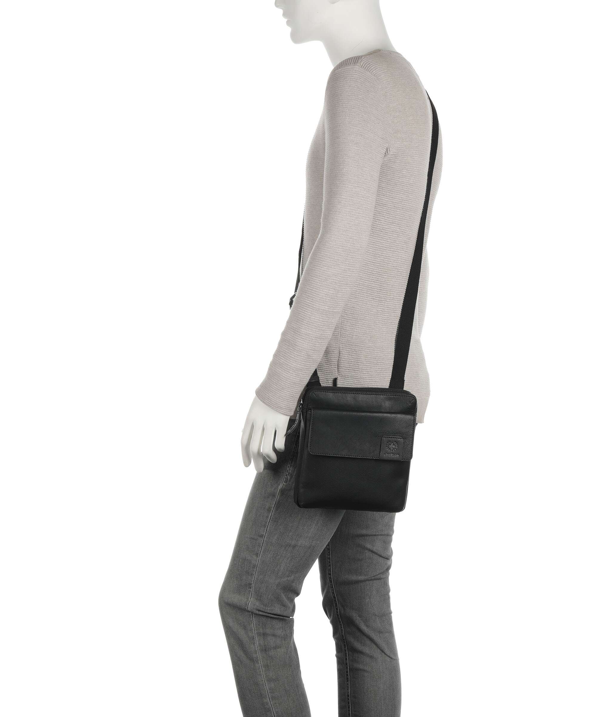 Strellson Hyde Park Crossbody bag black - Image 3