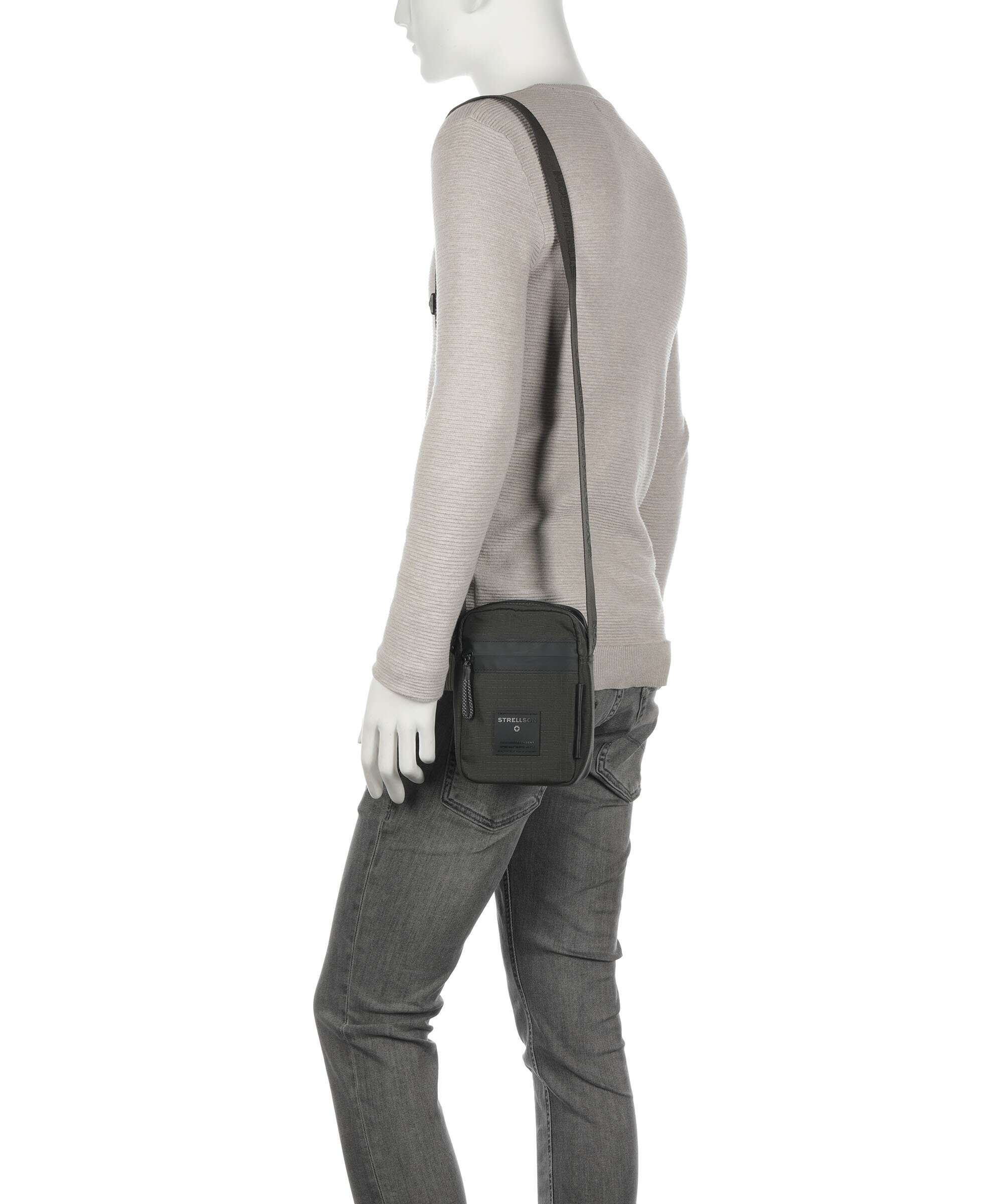 Strellson Northwood Crossbody bag khaki - Image 3