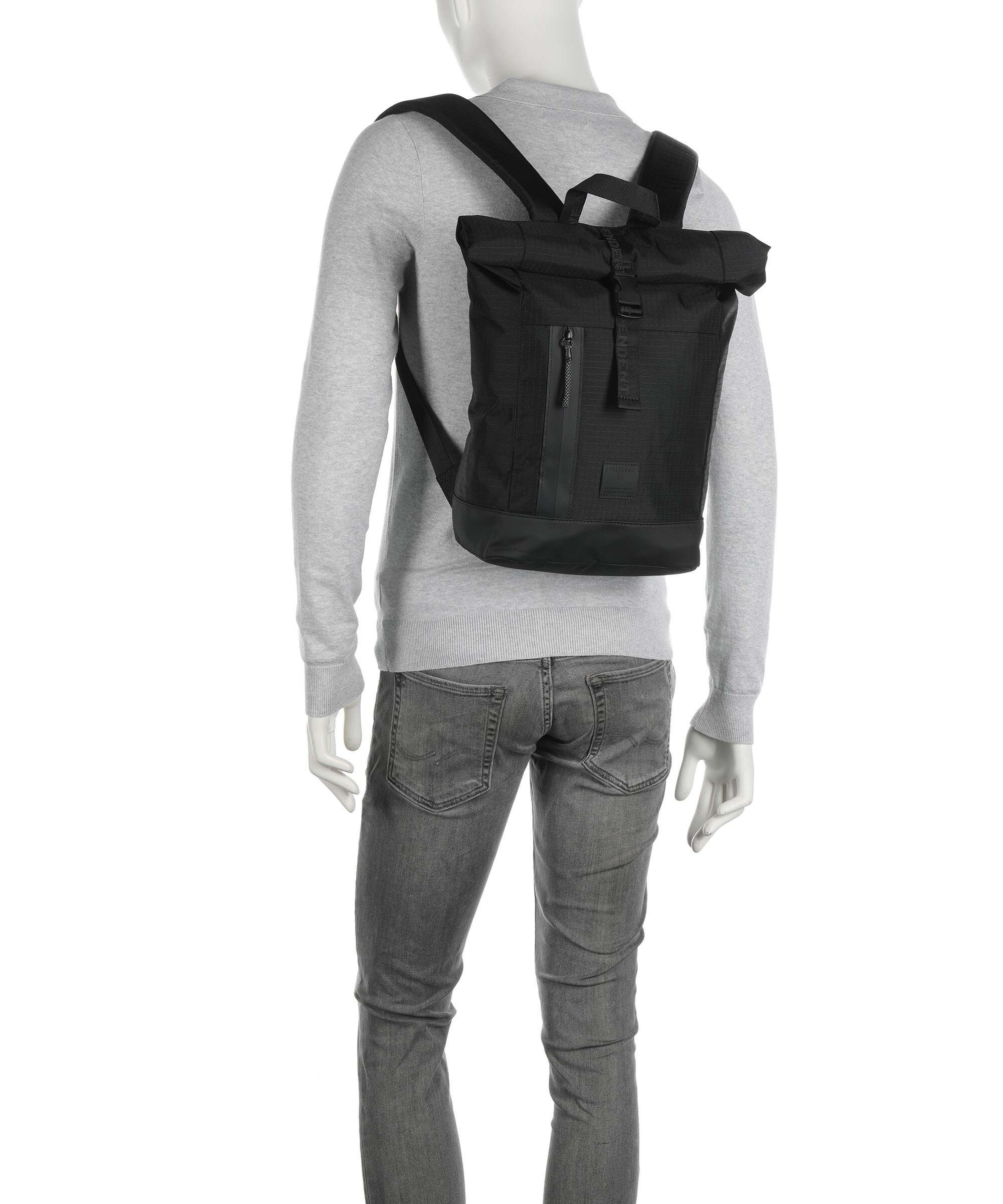 Strellson Northwood Rs Eddie Rolltop backpack black - Image 3