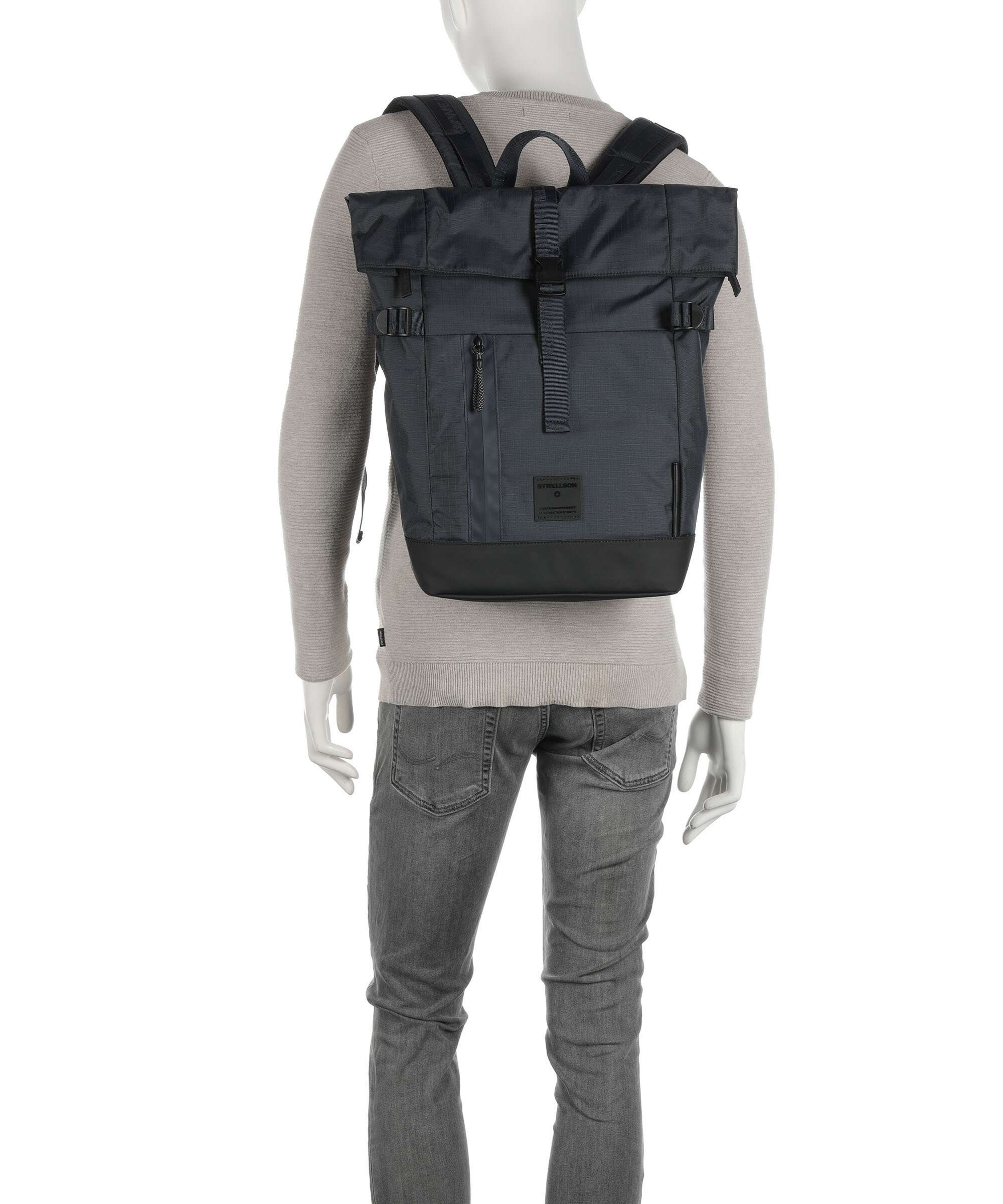 Strellson Northwood Rs Rolltop backpack dark blue - Image 3
